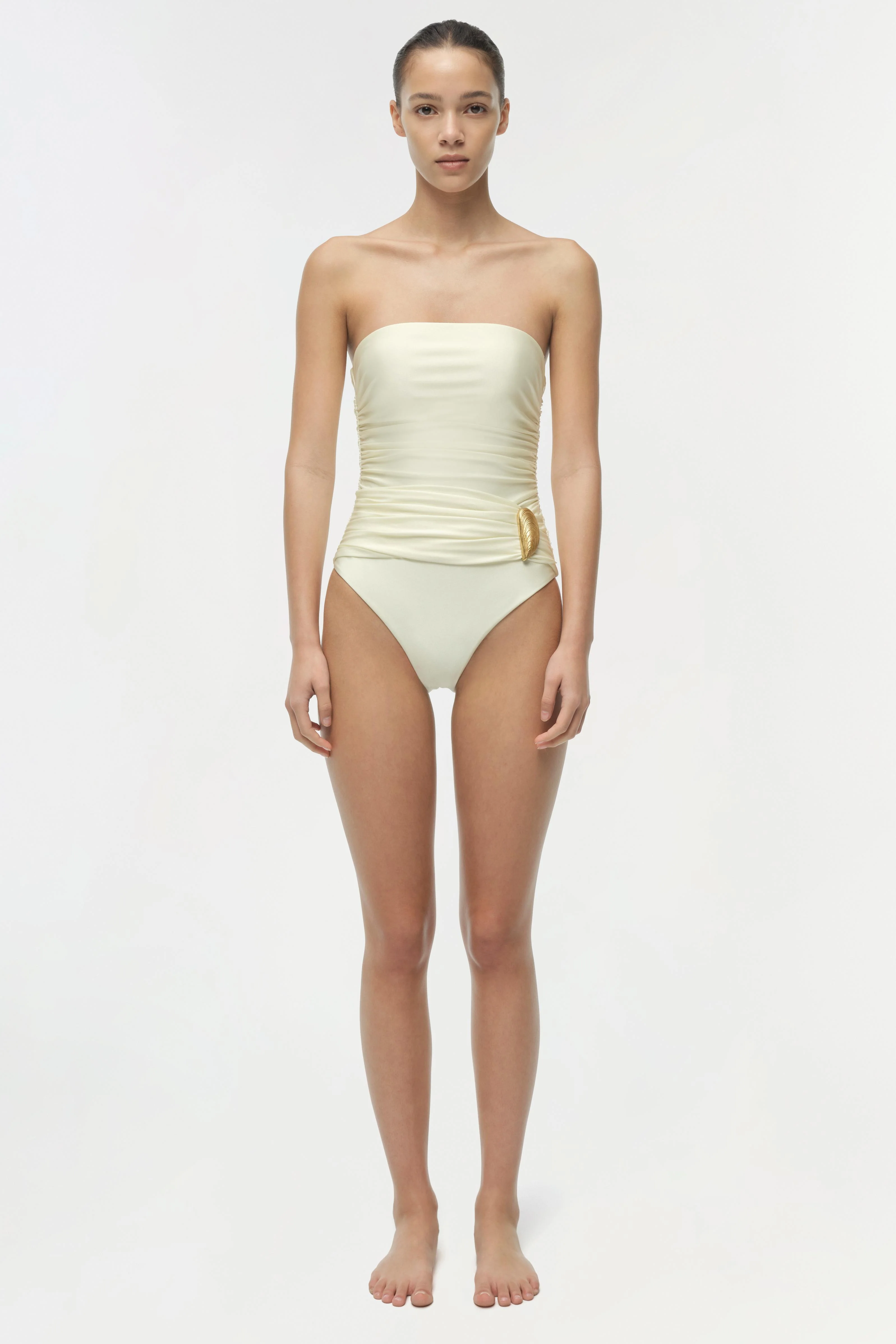 Lorena Shell Strapless One Piece - Image 6