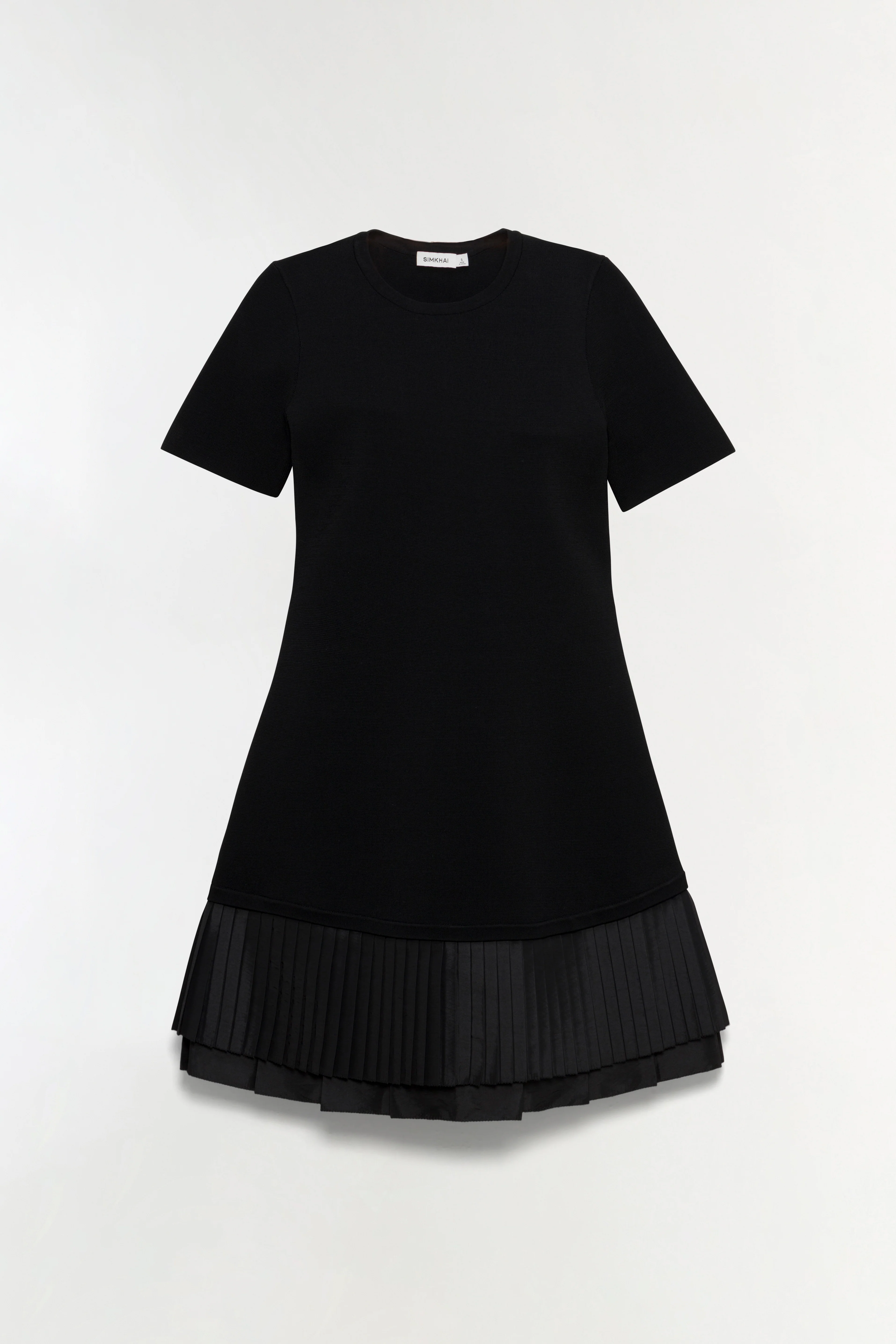 Lorin Taffeta Knit Midi Dress