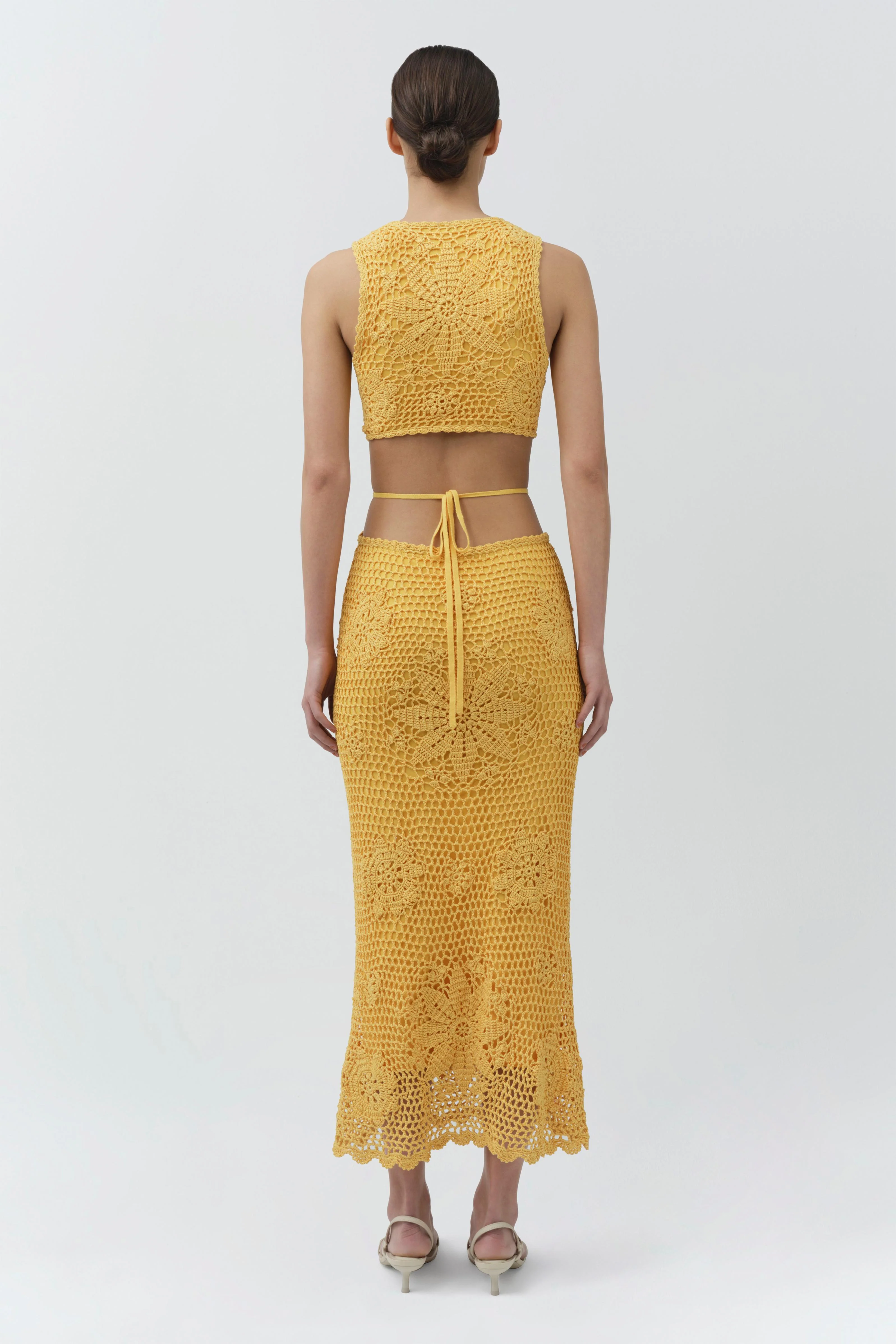 Lyla Crochet Midi Dress - Image 5