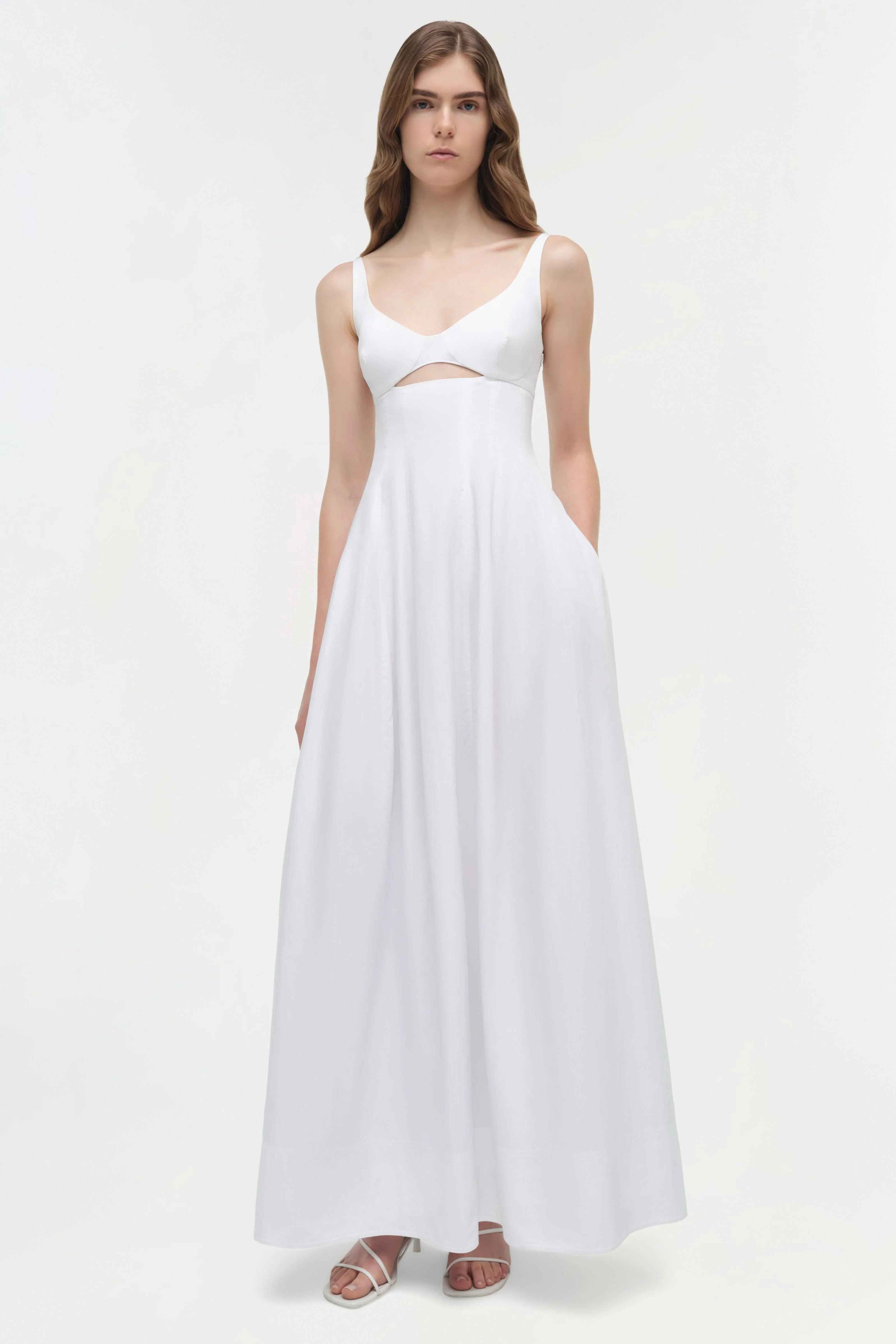 Maddy Cotton Midi Dress - Image 3