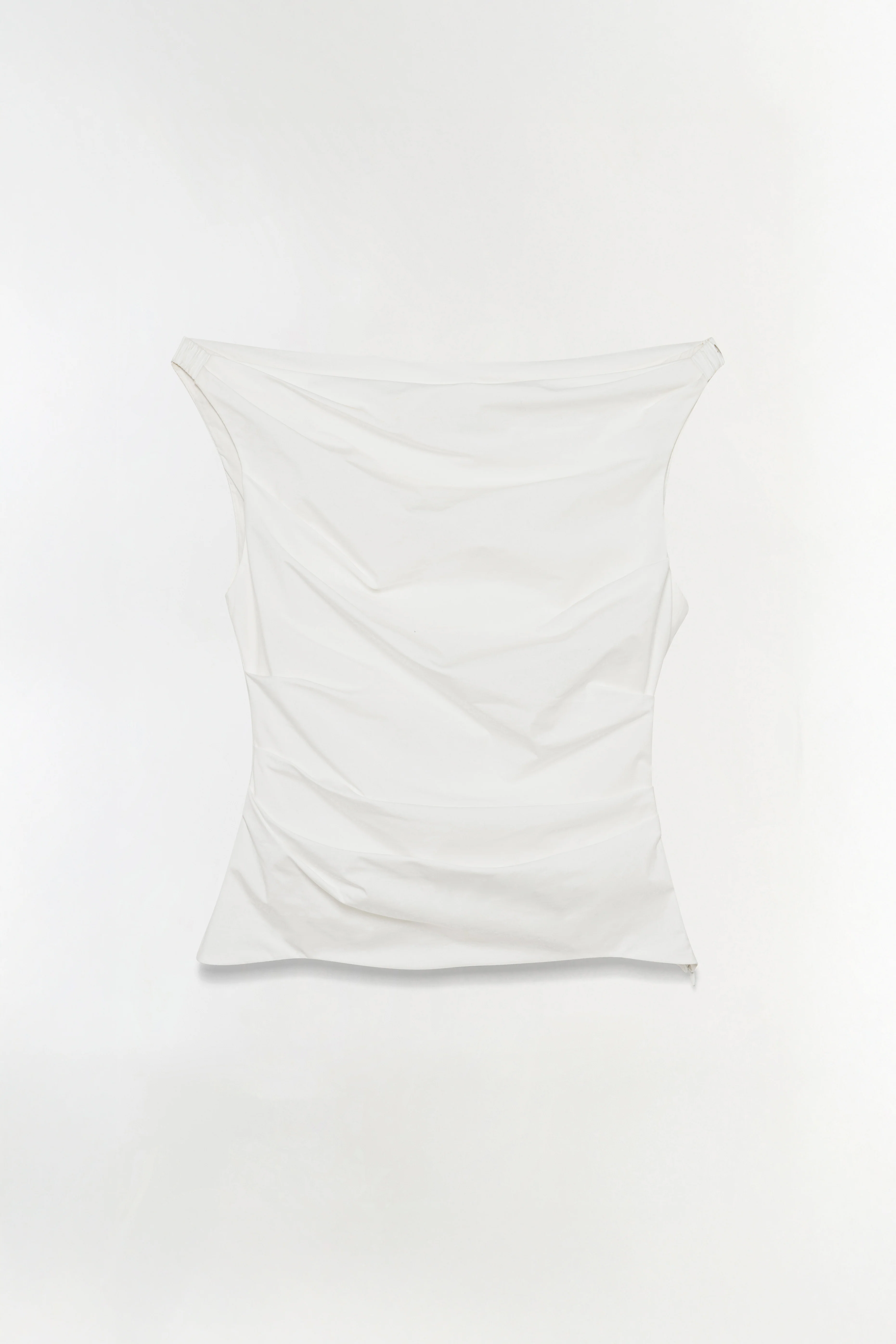 Maisel Draped Cotton Top