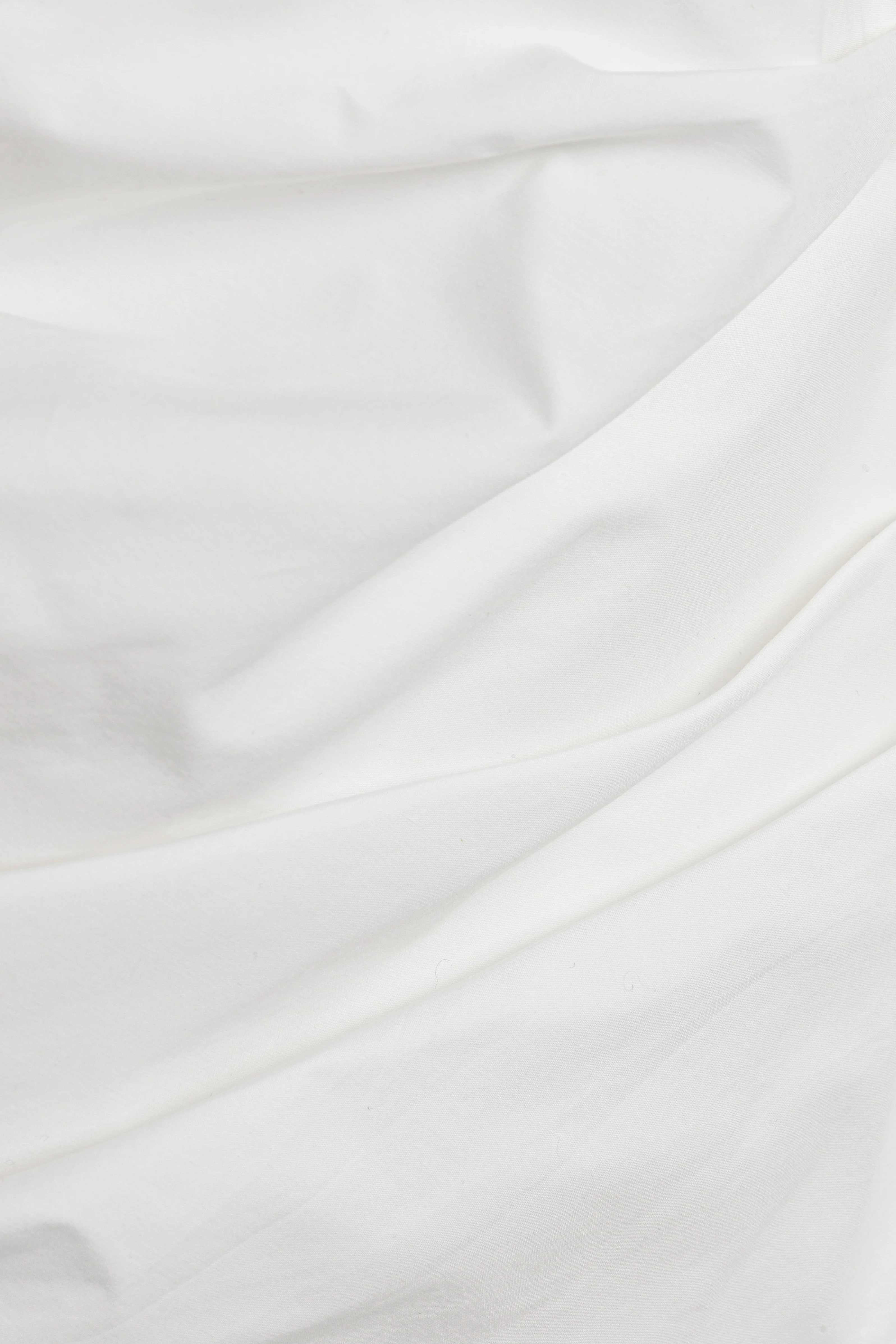 Maisel Draped Cotton Top - Image 7