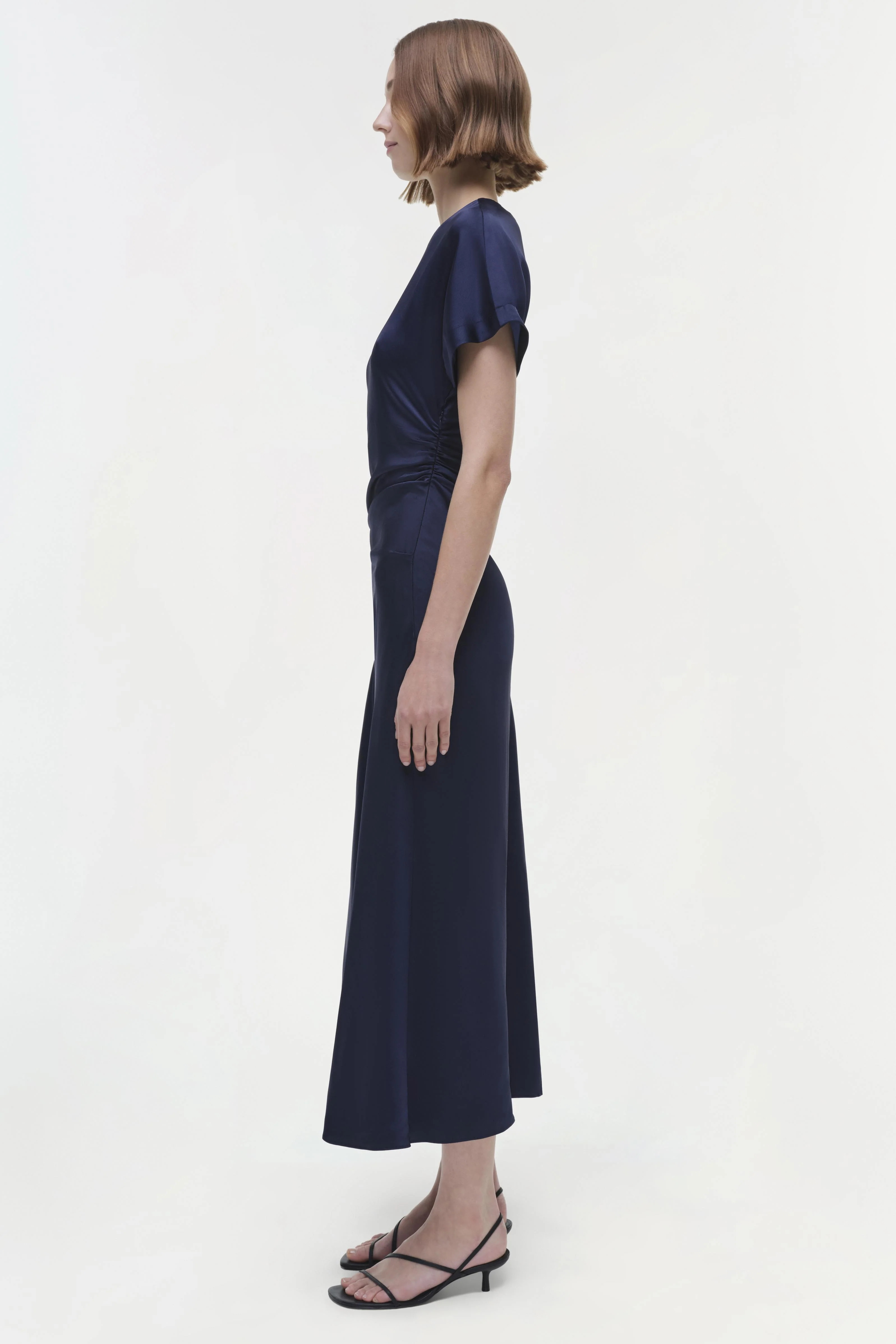 Marabella Satin Midi Dress - Image 4