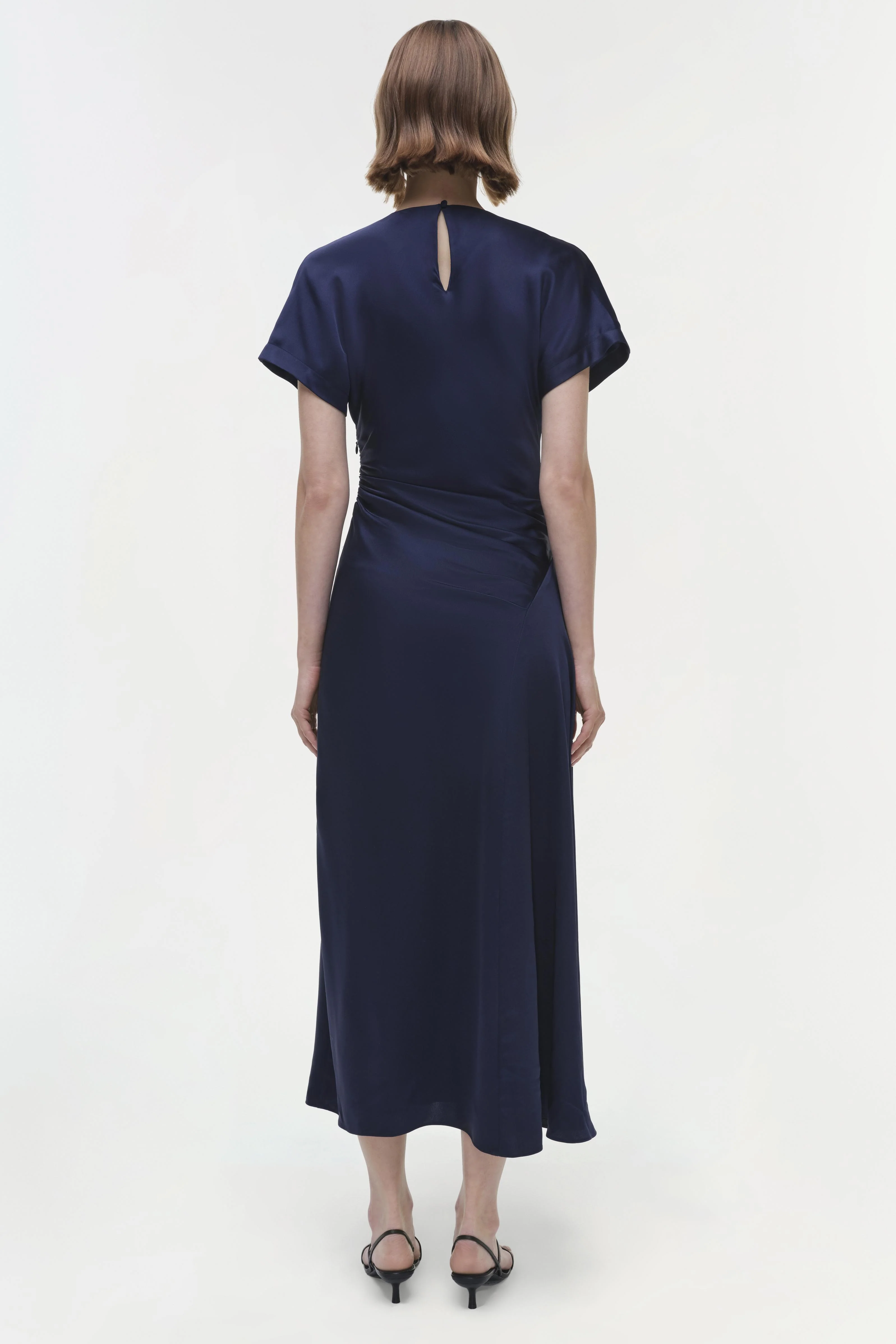 Marabella Satin Midi Dress - Image 5