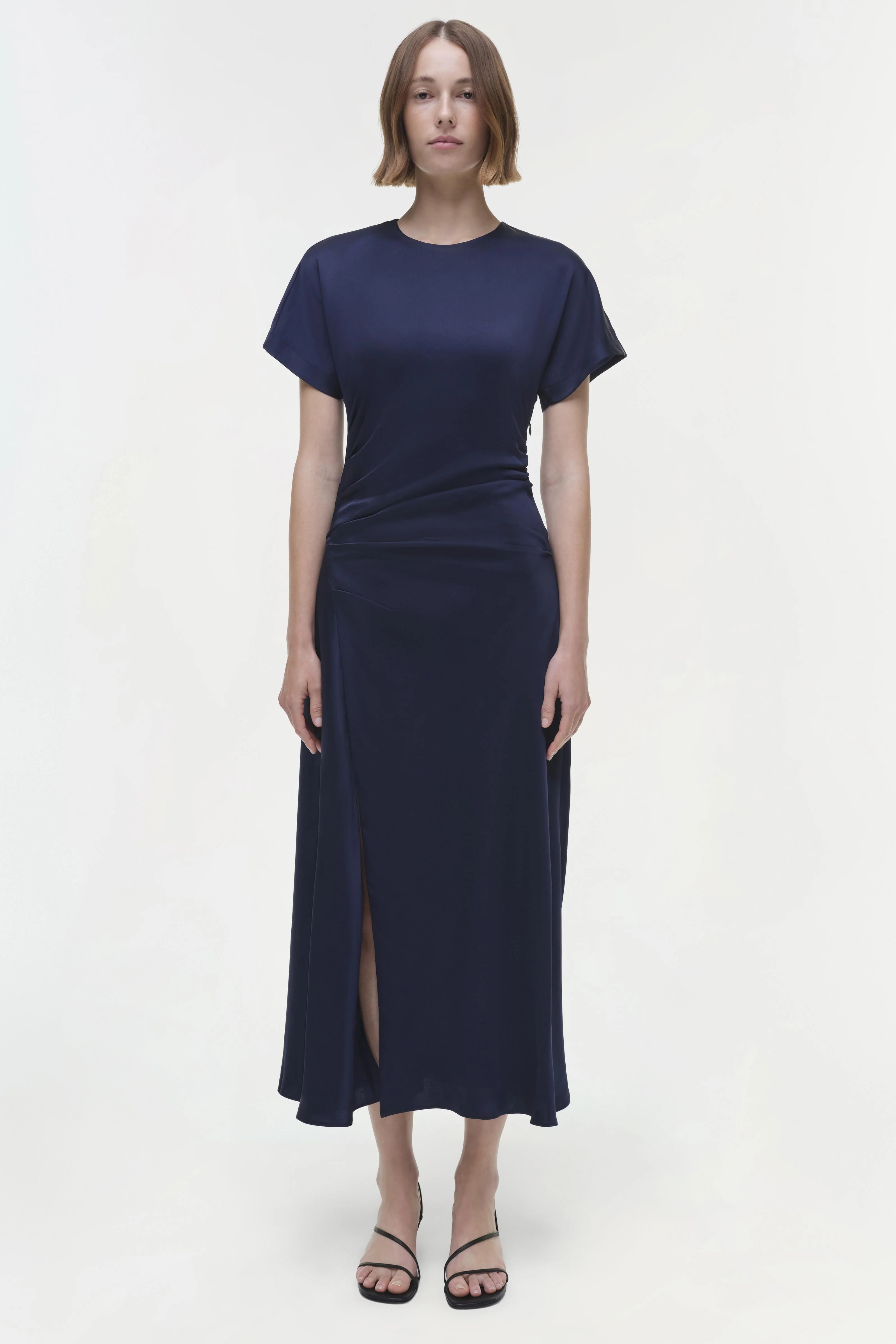 Marabella Satin Midi Dress - Image 6