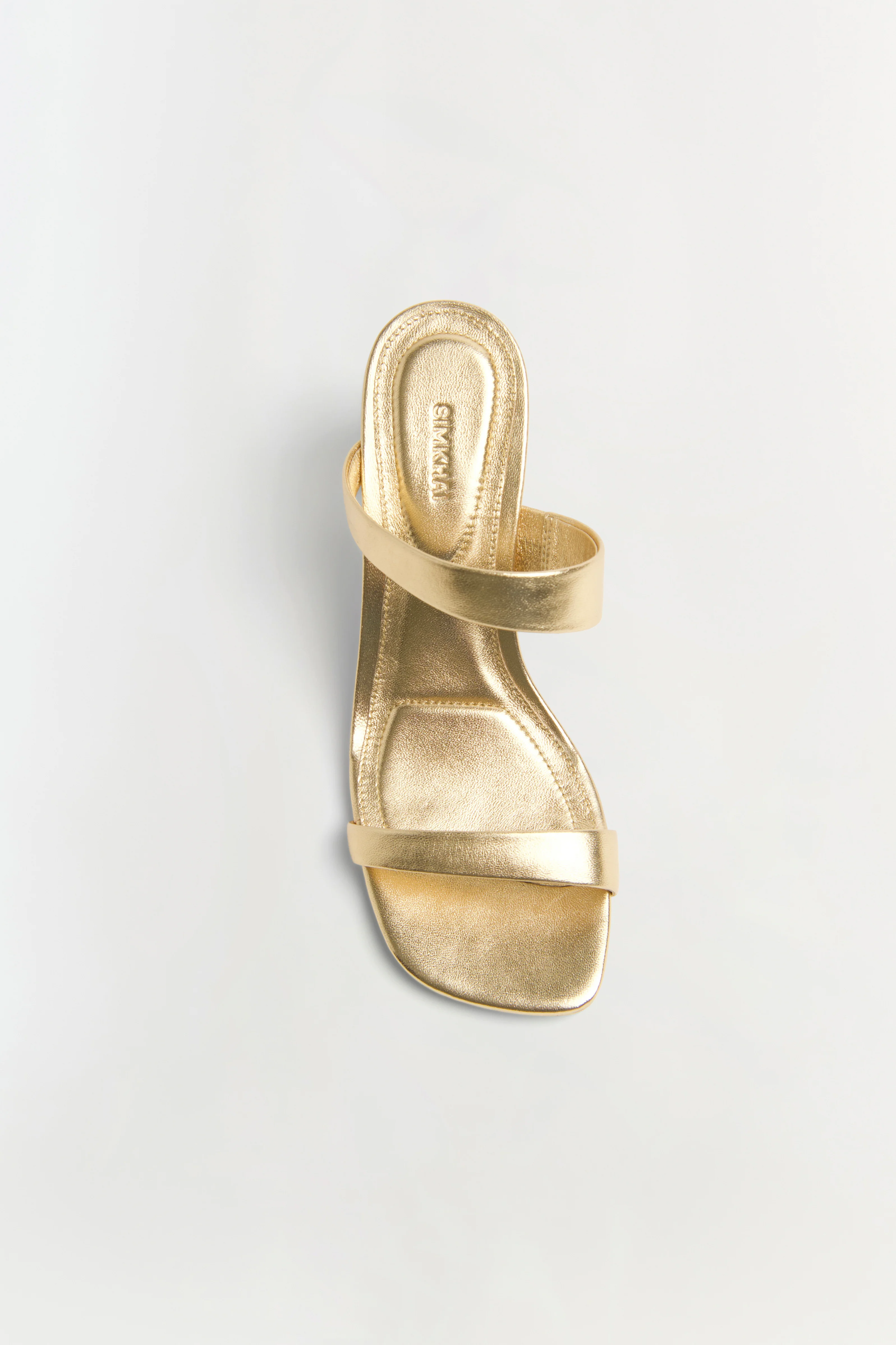Marion Metallic Leather Shell Heel - Image 2
