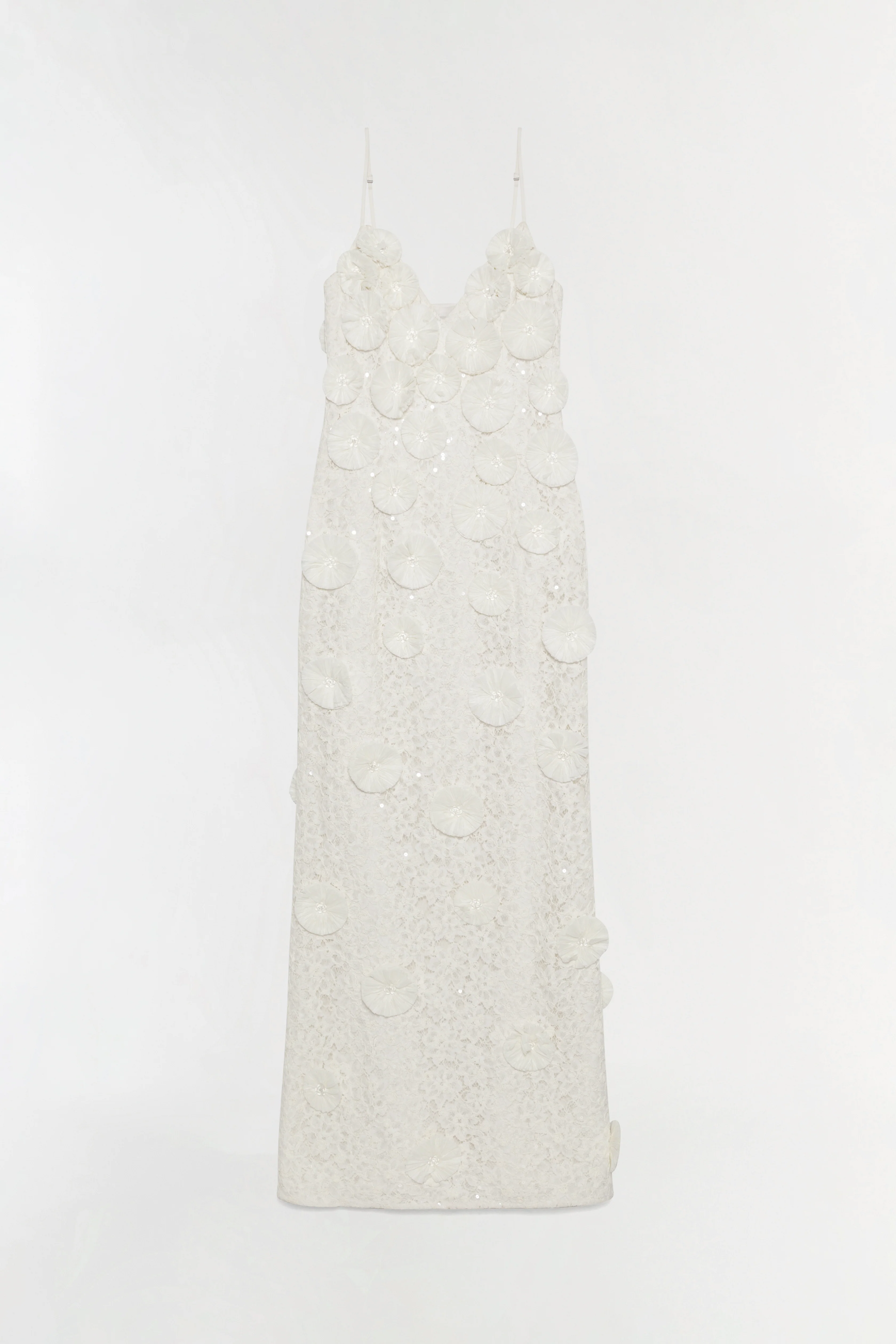 Maven Floral Raffia Gown