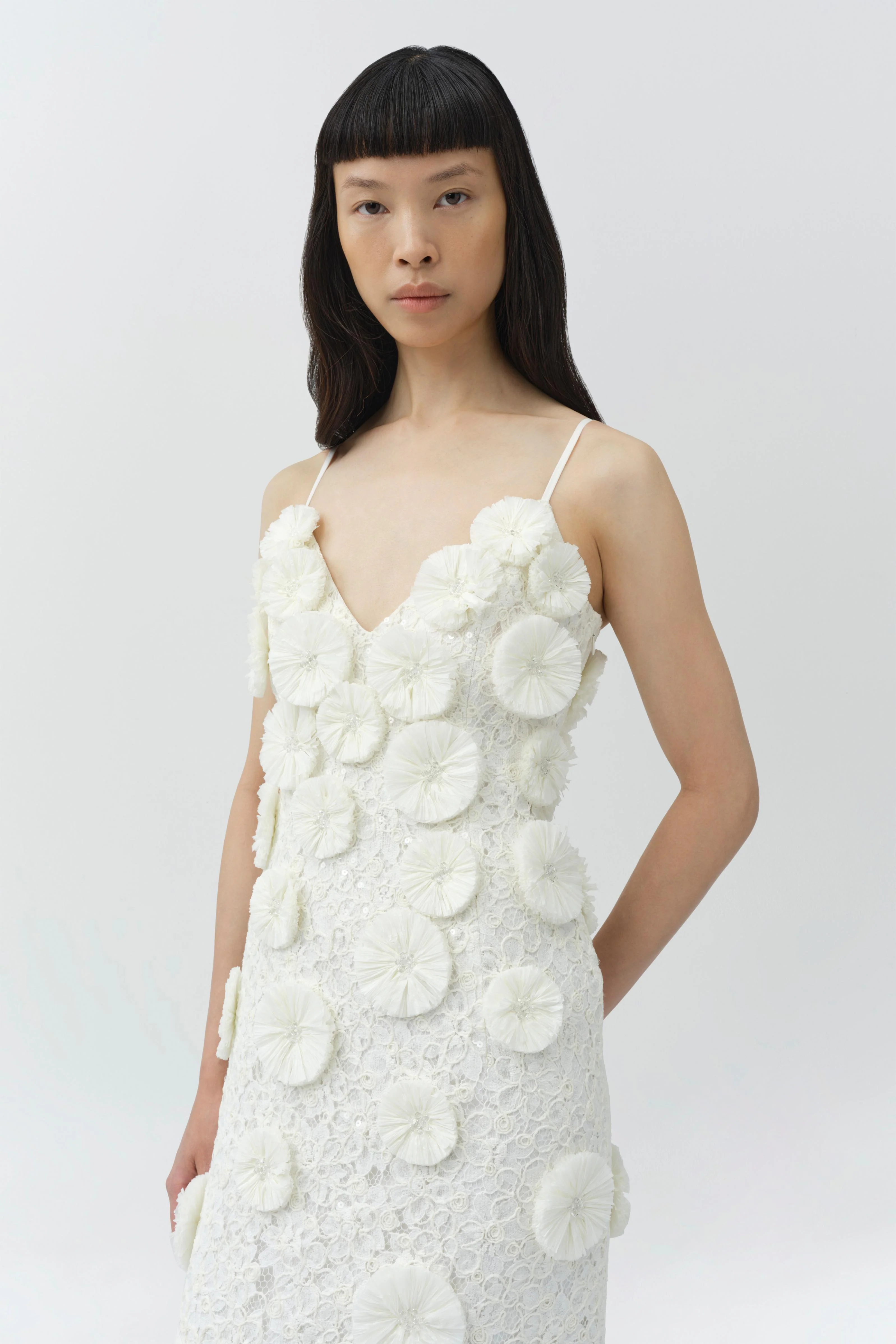 Maven Floral Raffia Gown - Image 3
