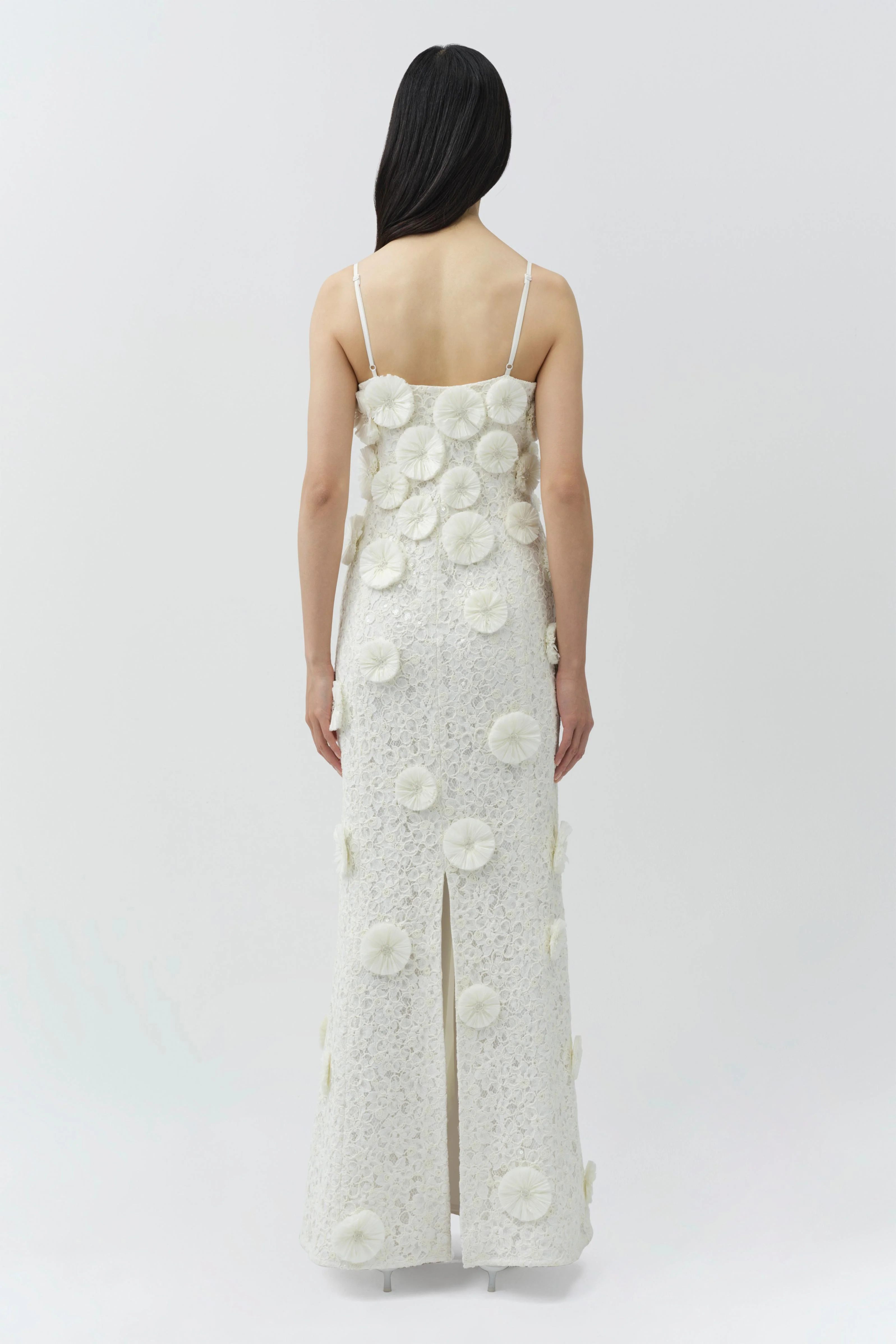 Maven Floral Raffia Gown - Image 4