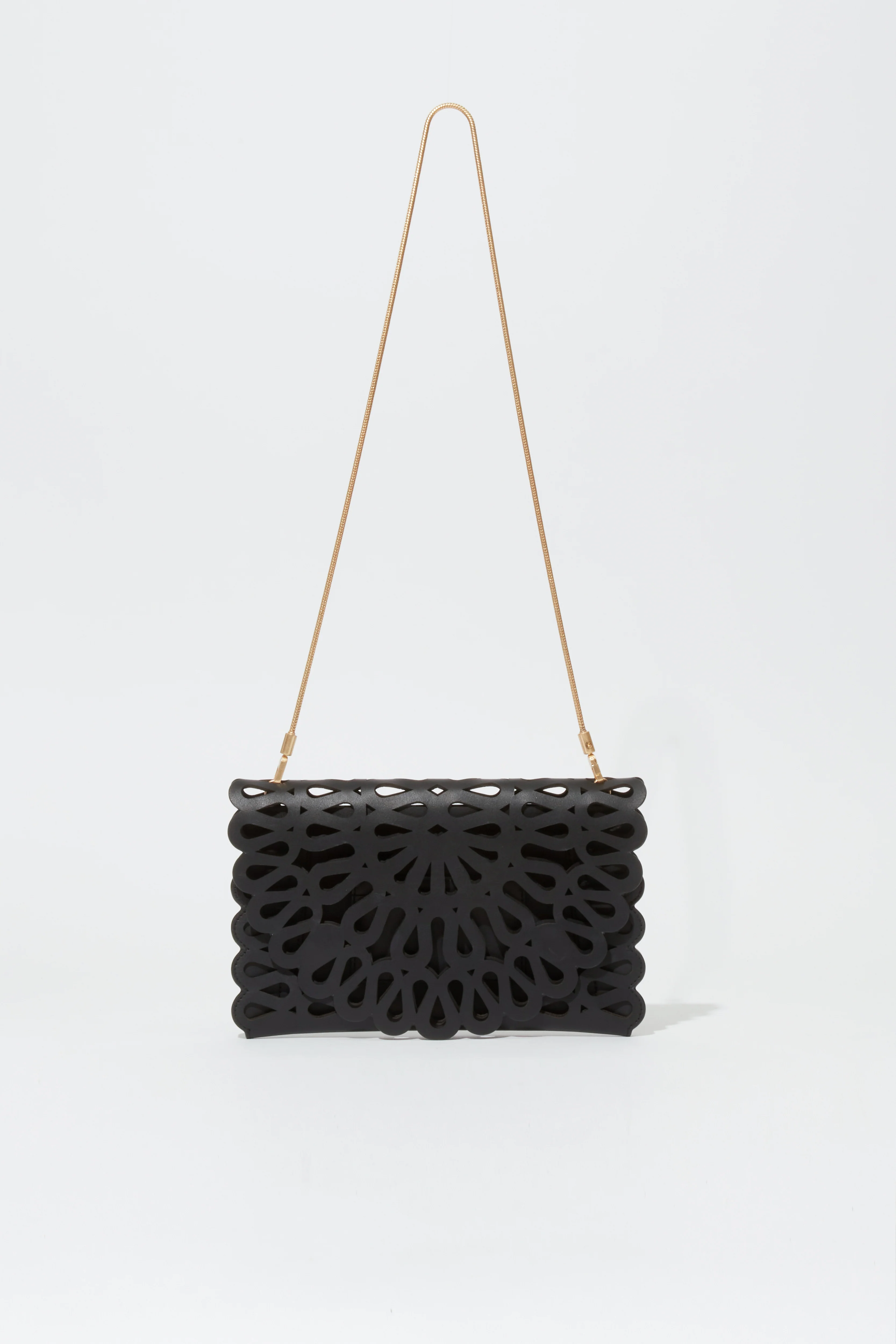 Mccall Laser Cut Leather Clutch - Image 4