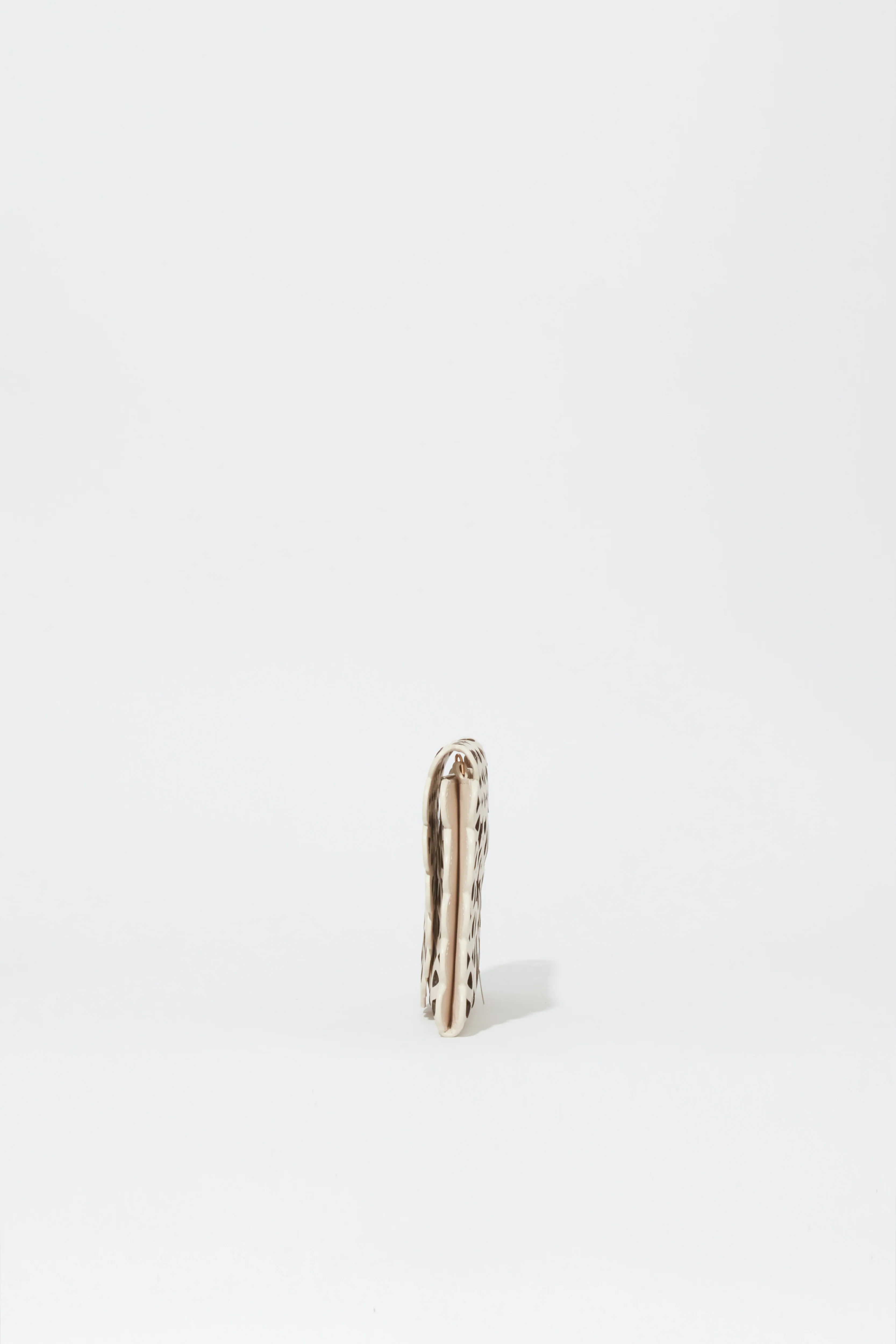 Mccall Laser Cut Leather Clutch - Image 3