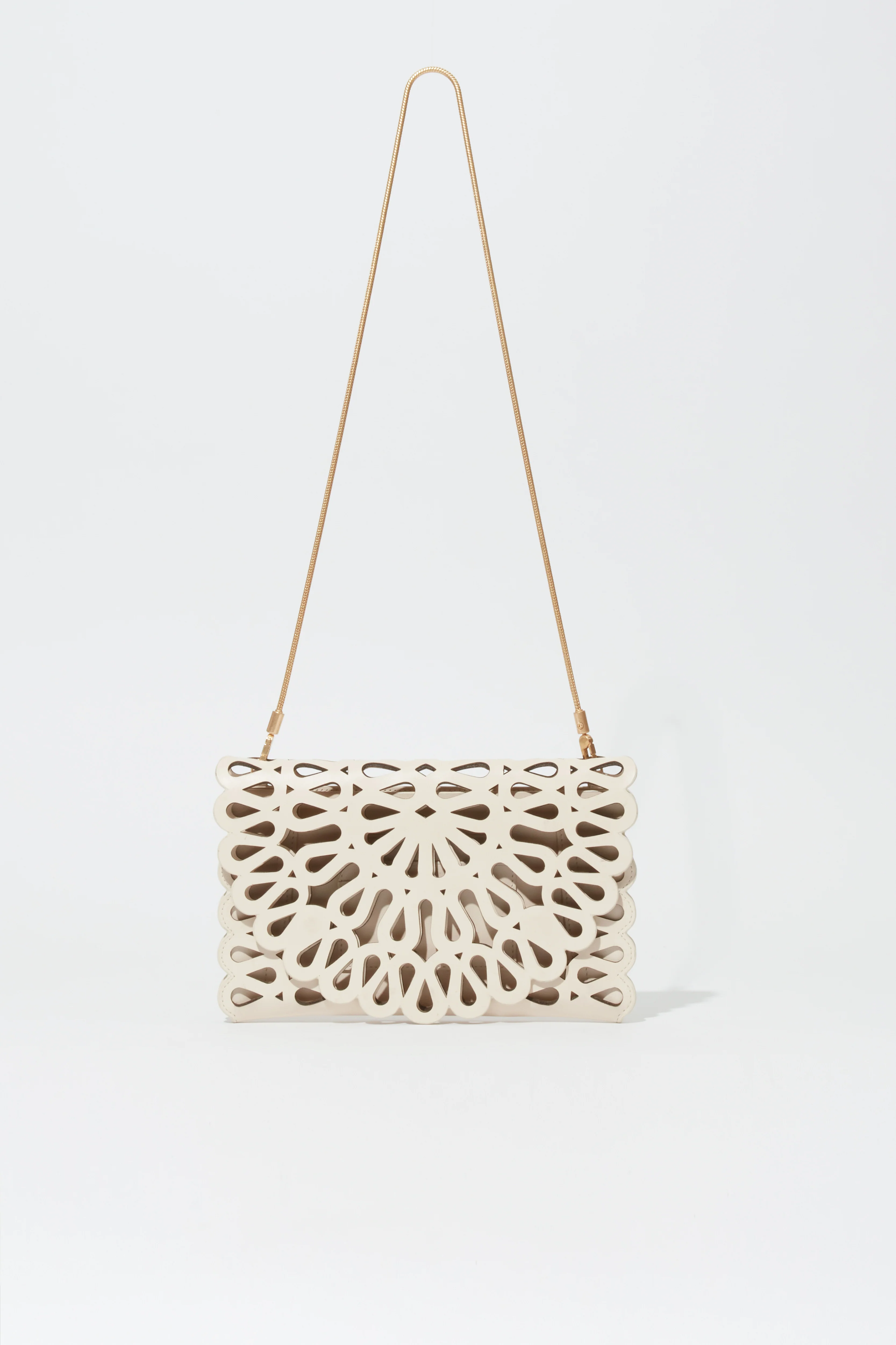 Mccall Laser Cut Leather Clutch - Image 4
