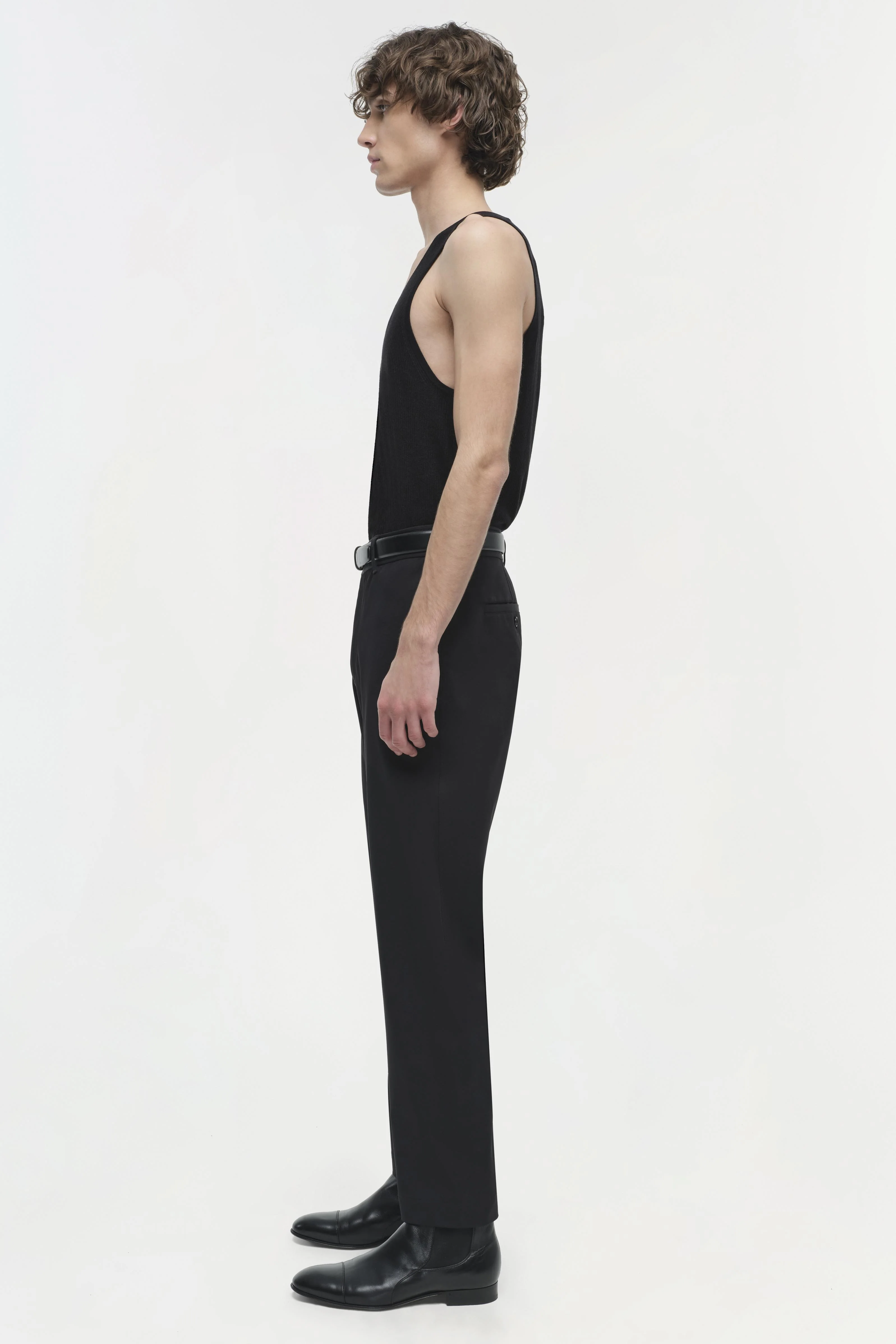Idris Silk Linen Tank - Image 4