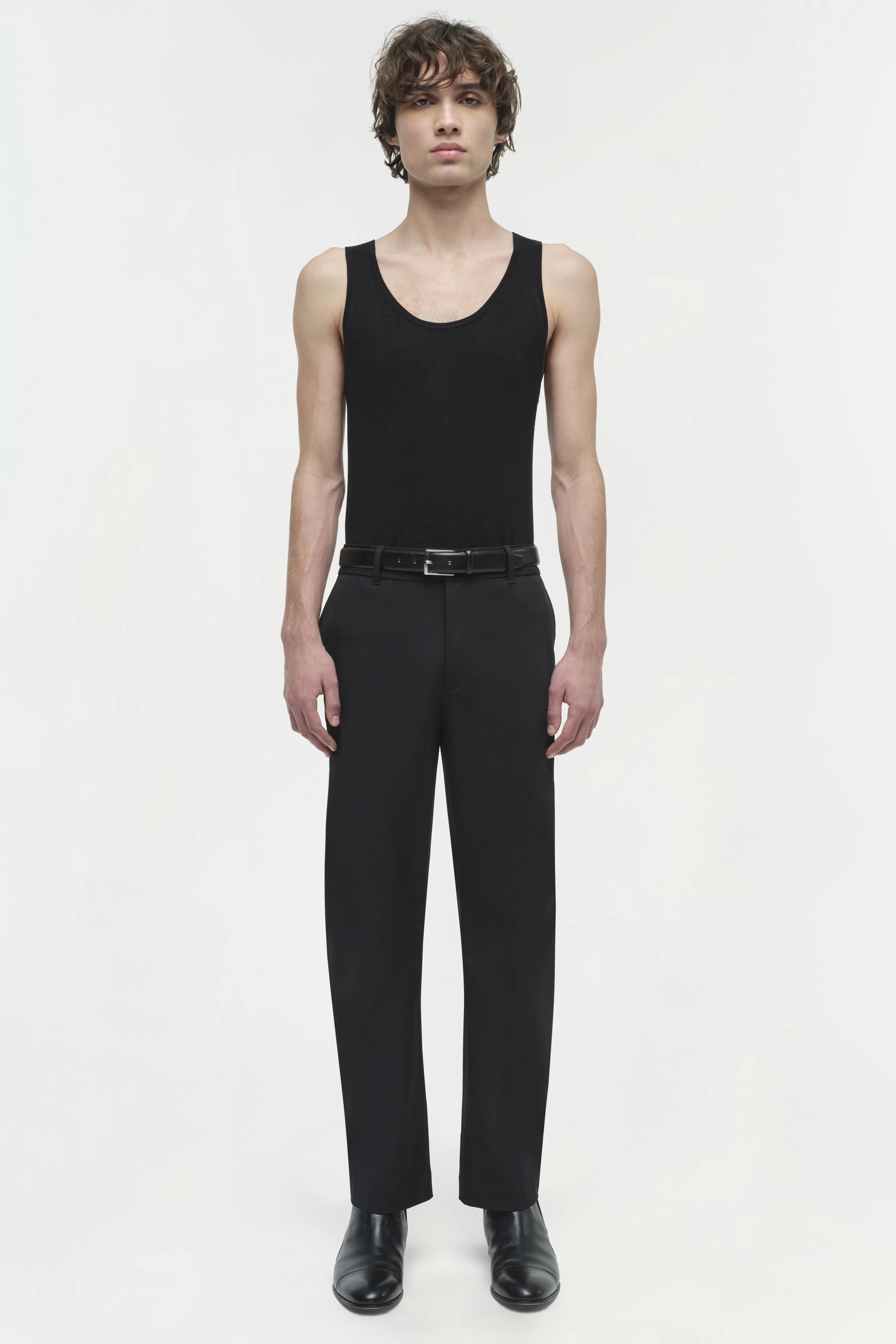 Idris Silk Linen Tank - Image 6