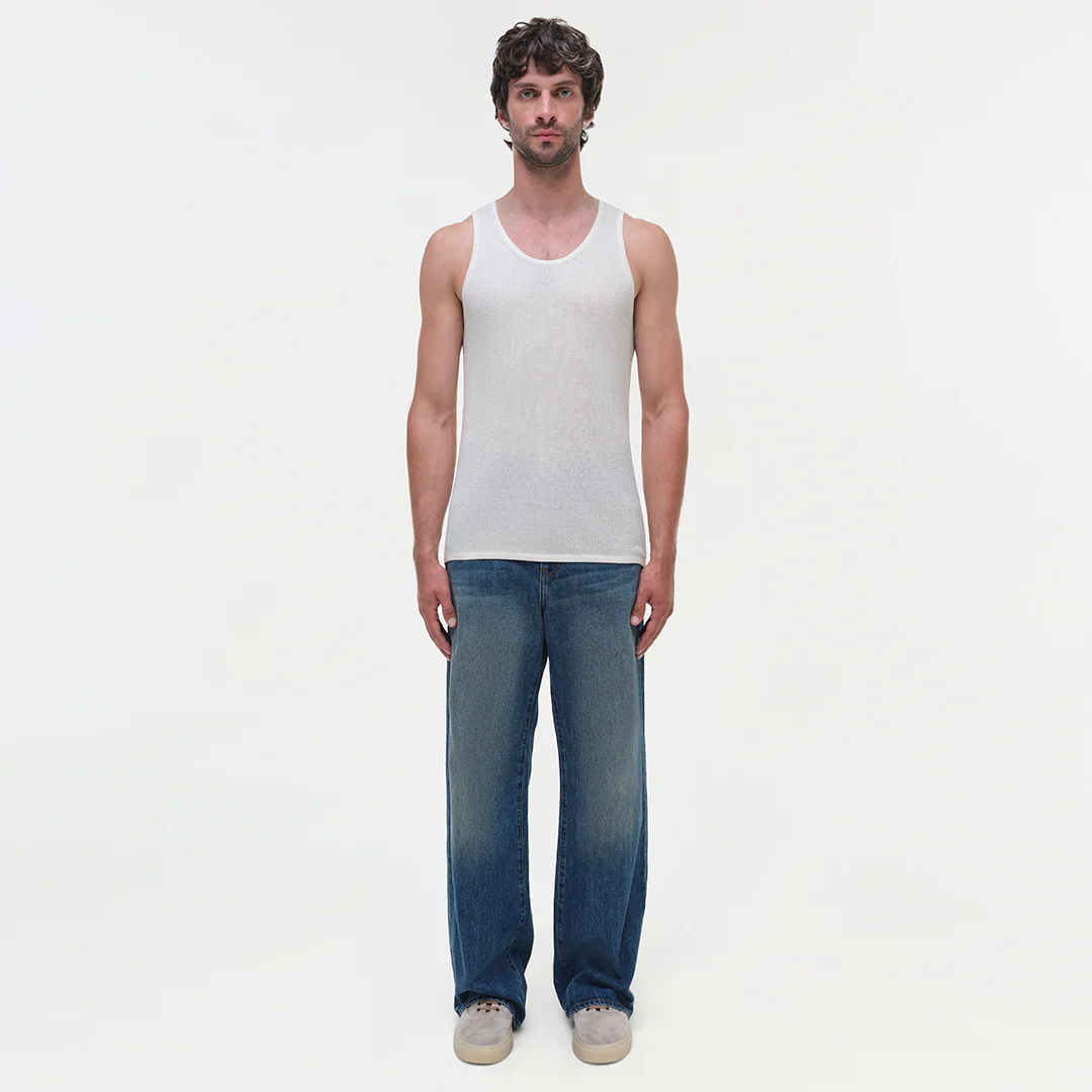 Idris Silk Linen Tank - Image 7