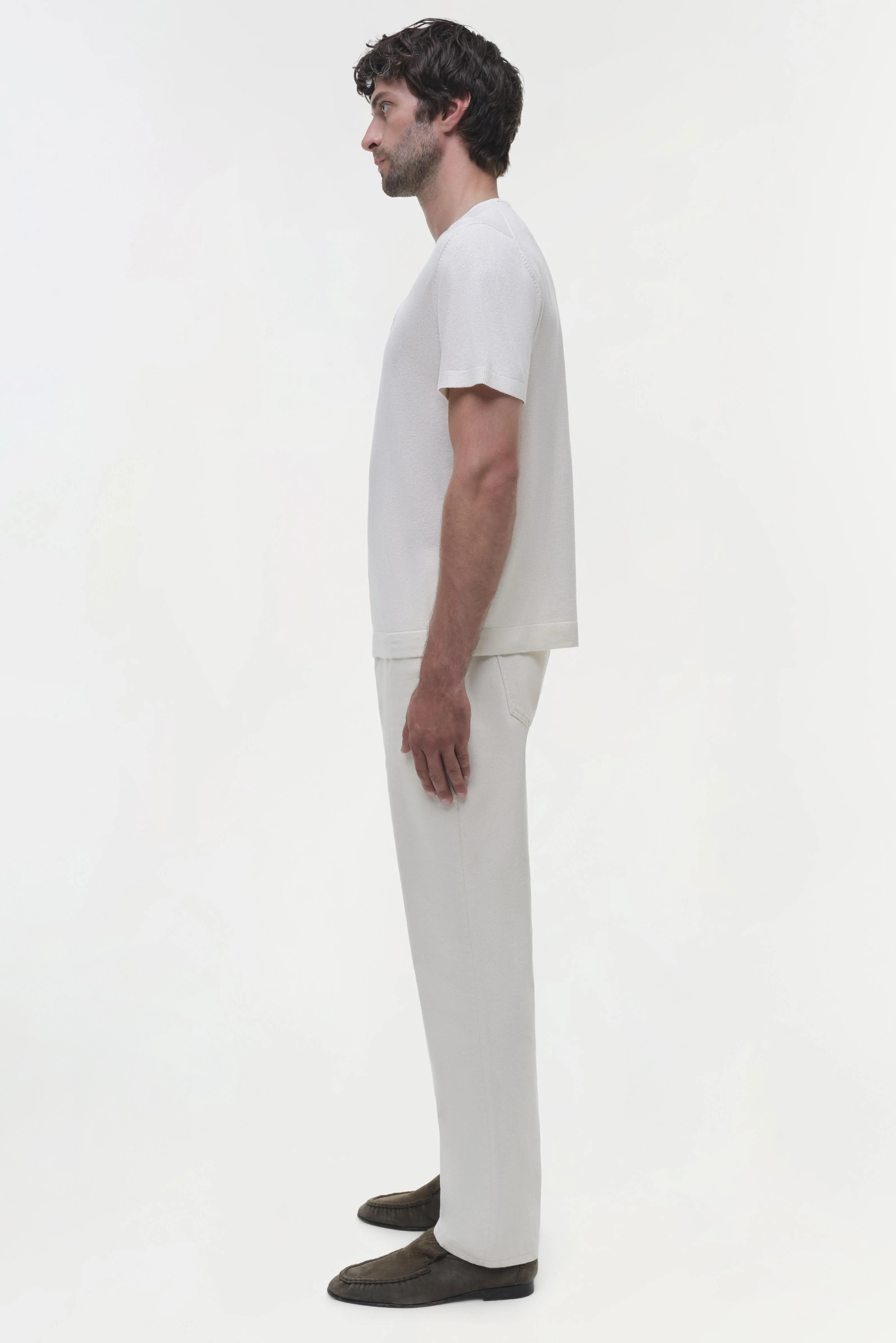Hayes Silk Linen Henley - Image 4