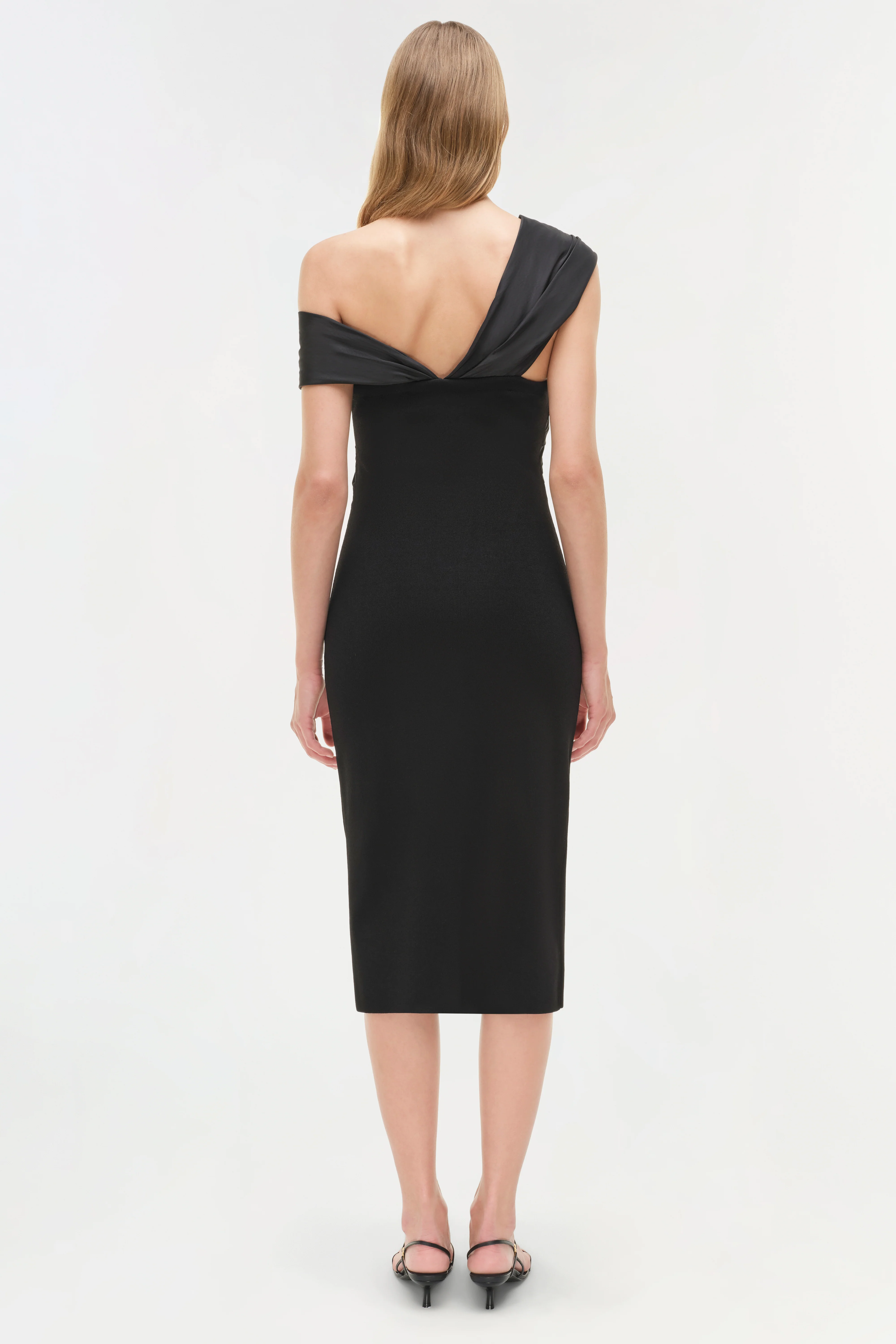Mia Off Shoulder Midi Dress - Image 5