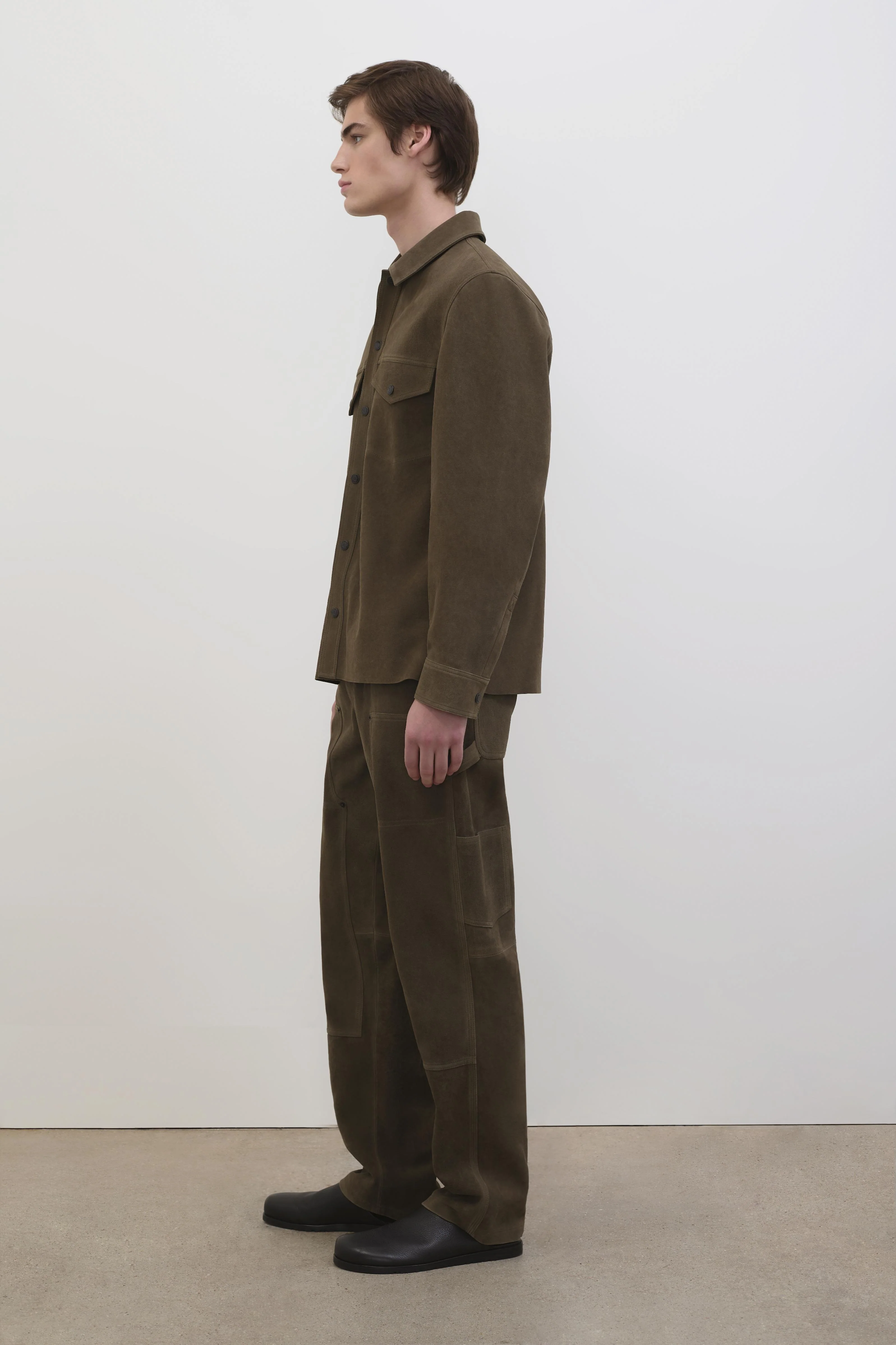 Michael Suede Utility Jacket - Image 3