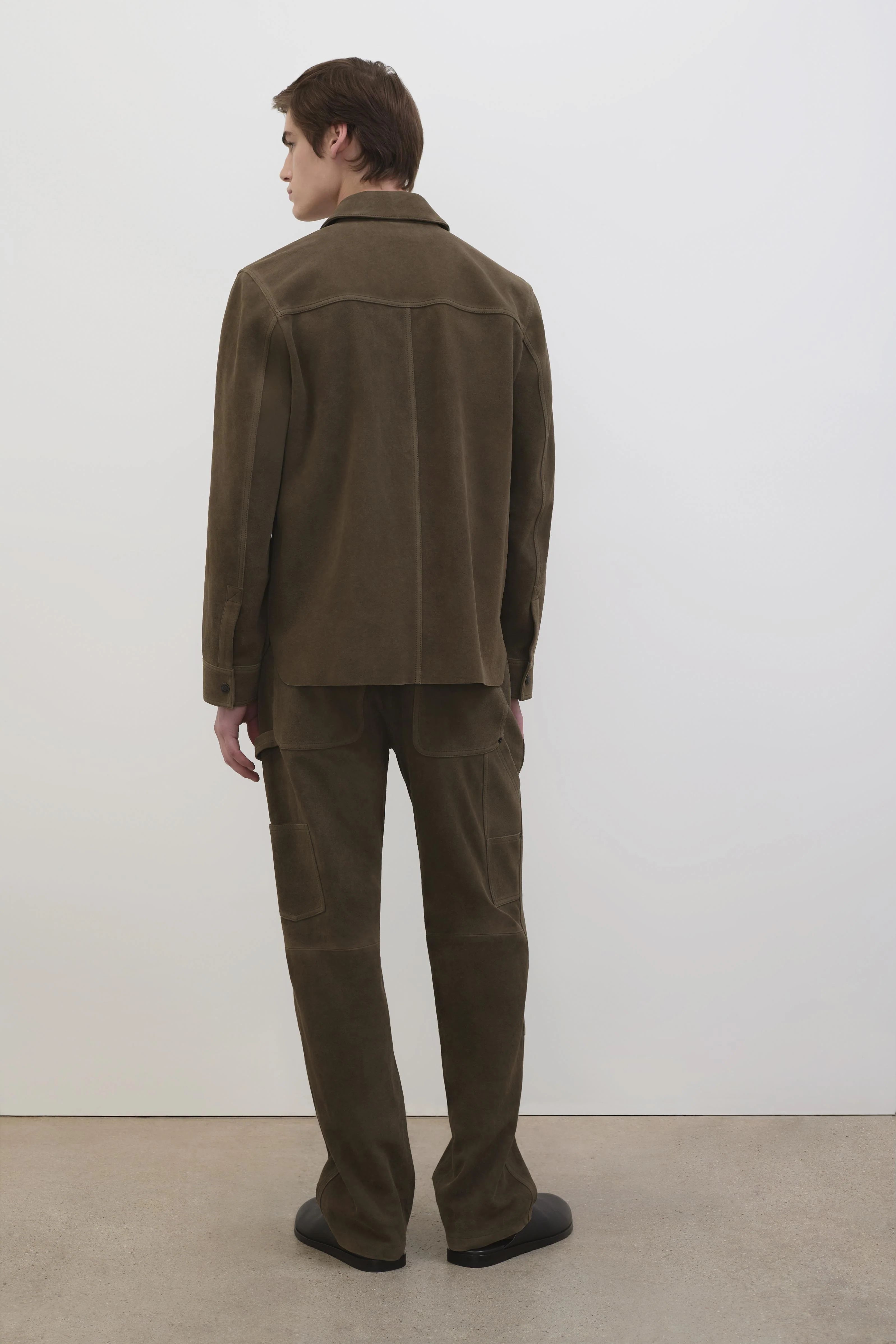 Michael Suede Utility Jacket - Image 4