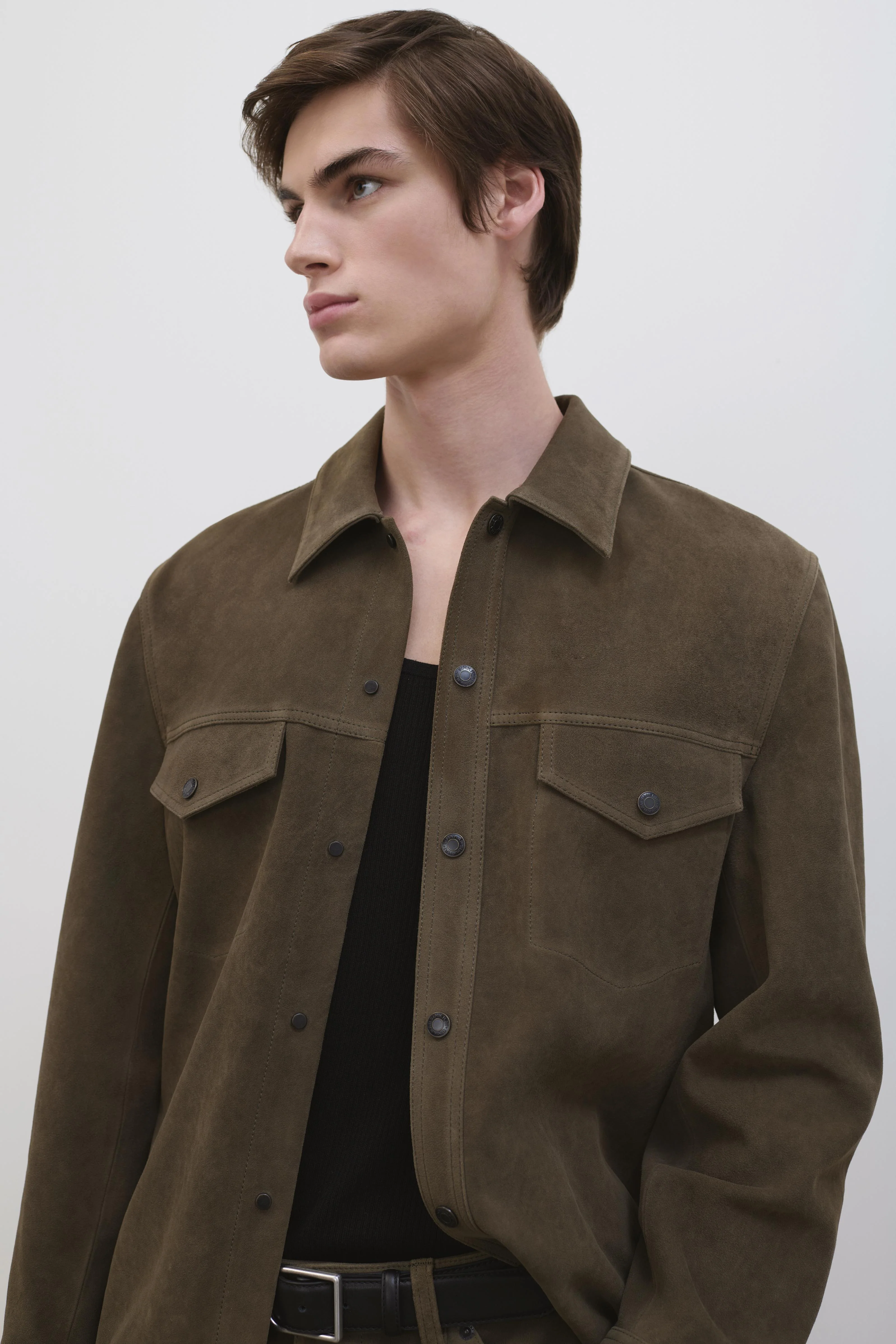 Michael Suede Utility Jacket - Image 5