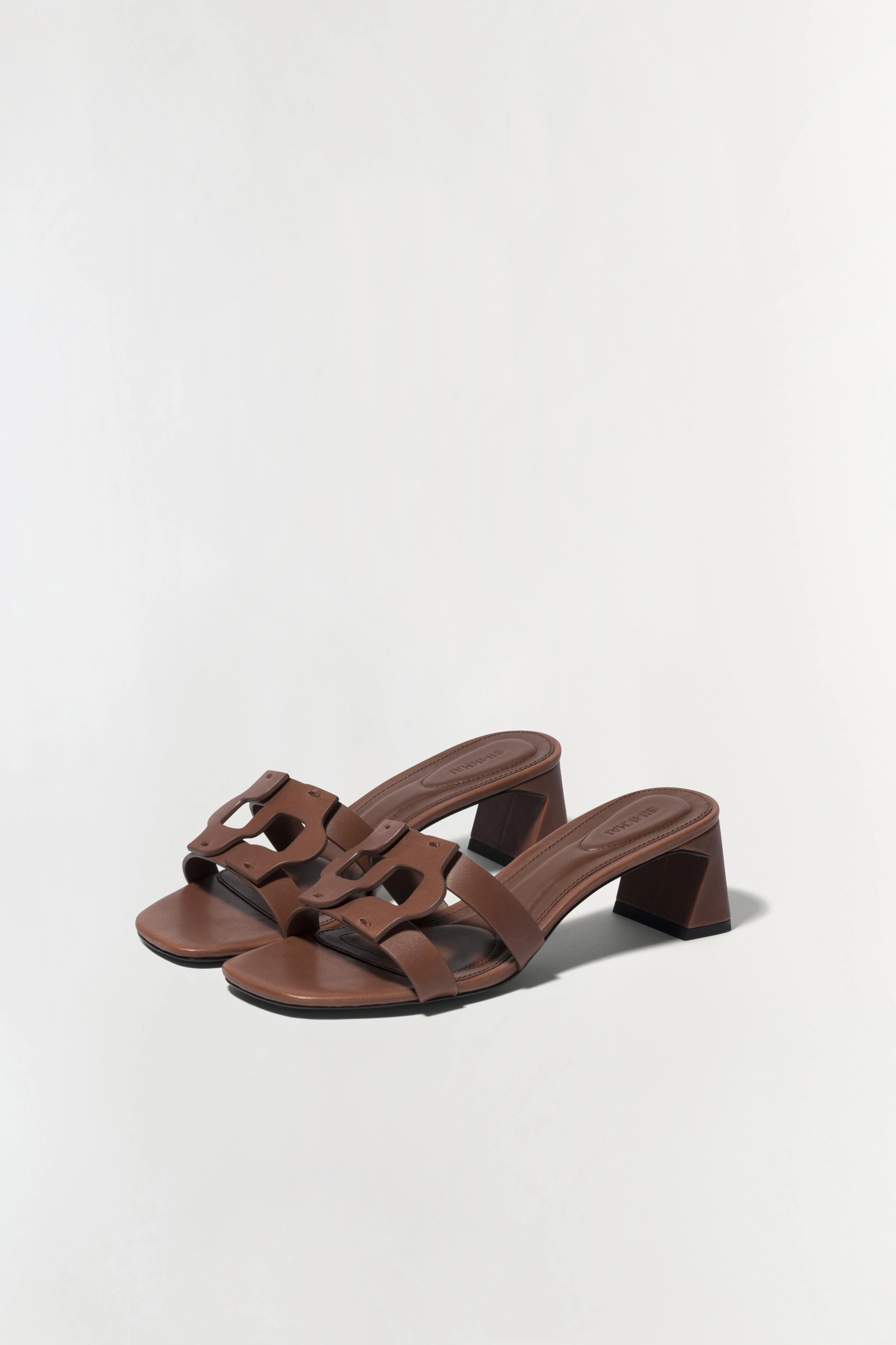 Simkhai Monogram Block Heel Sandal - Image 5