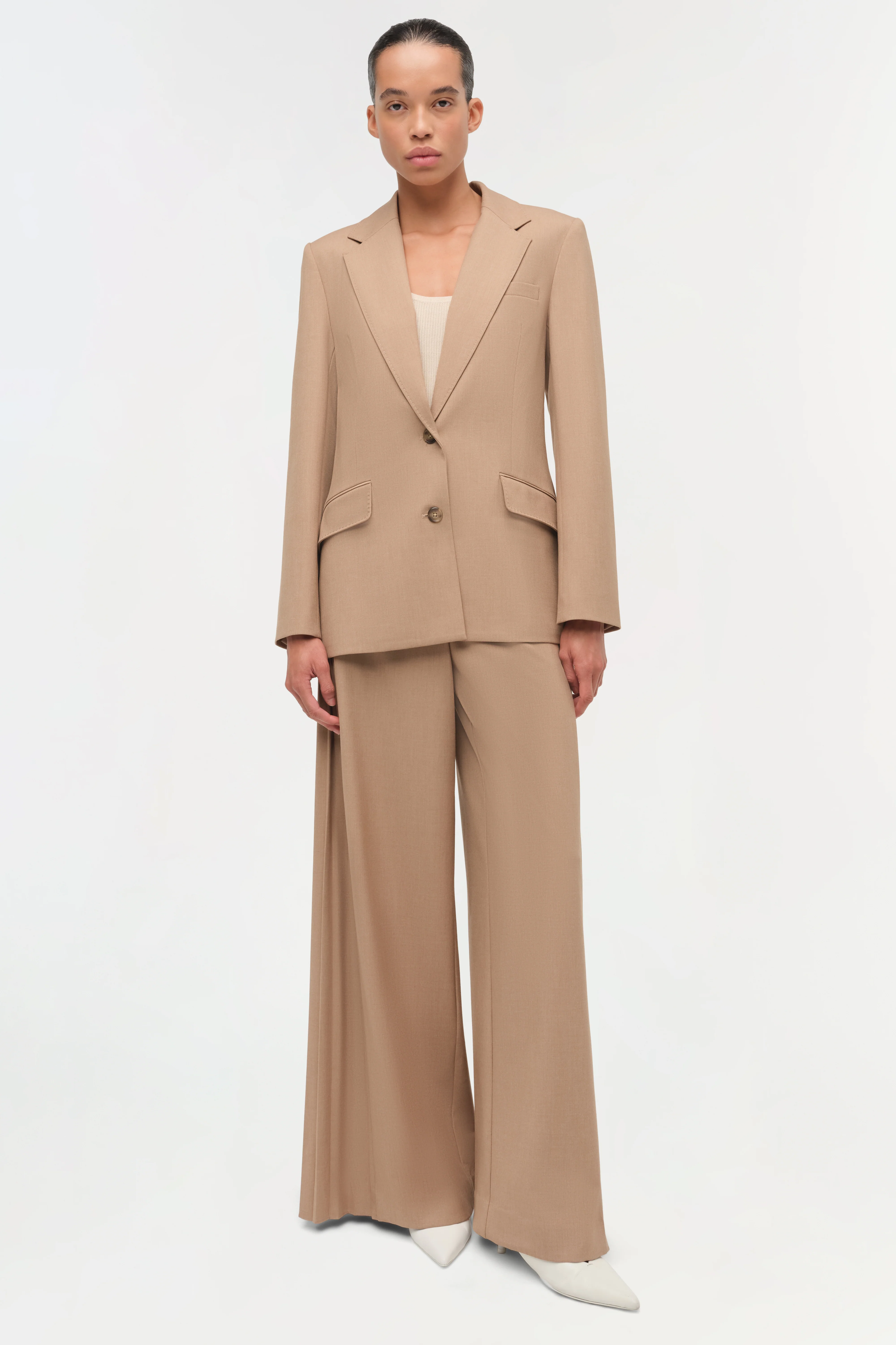 Moren Pleated Back Blazer - Image 2