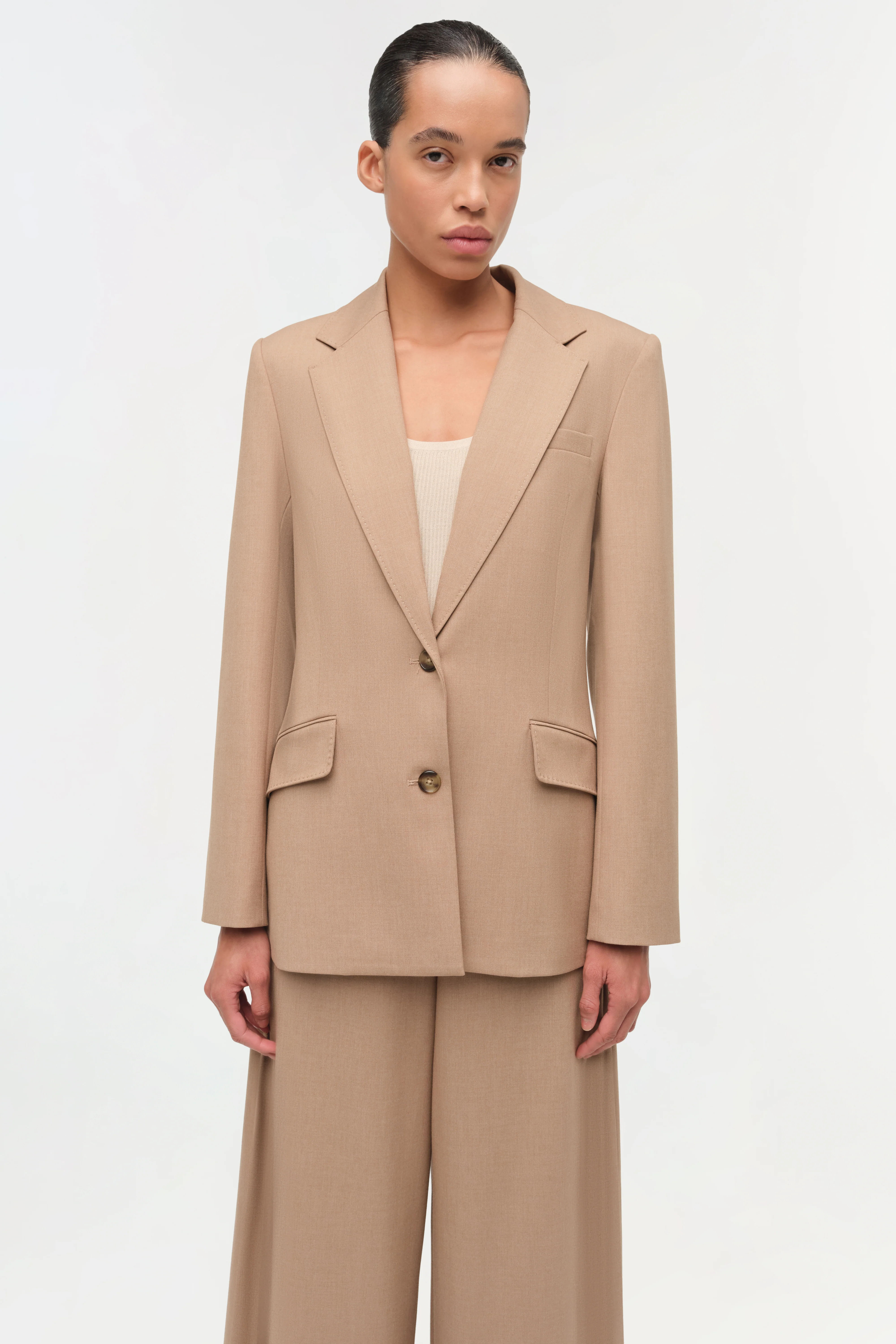 Moren Pleated Back Blazer - Image 3