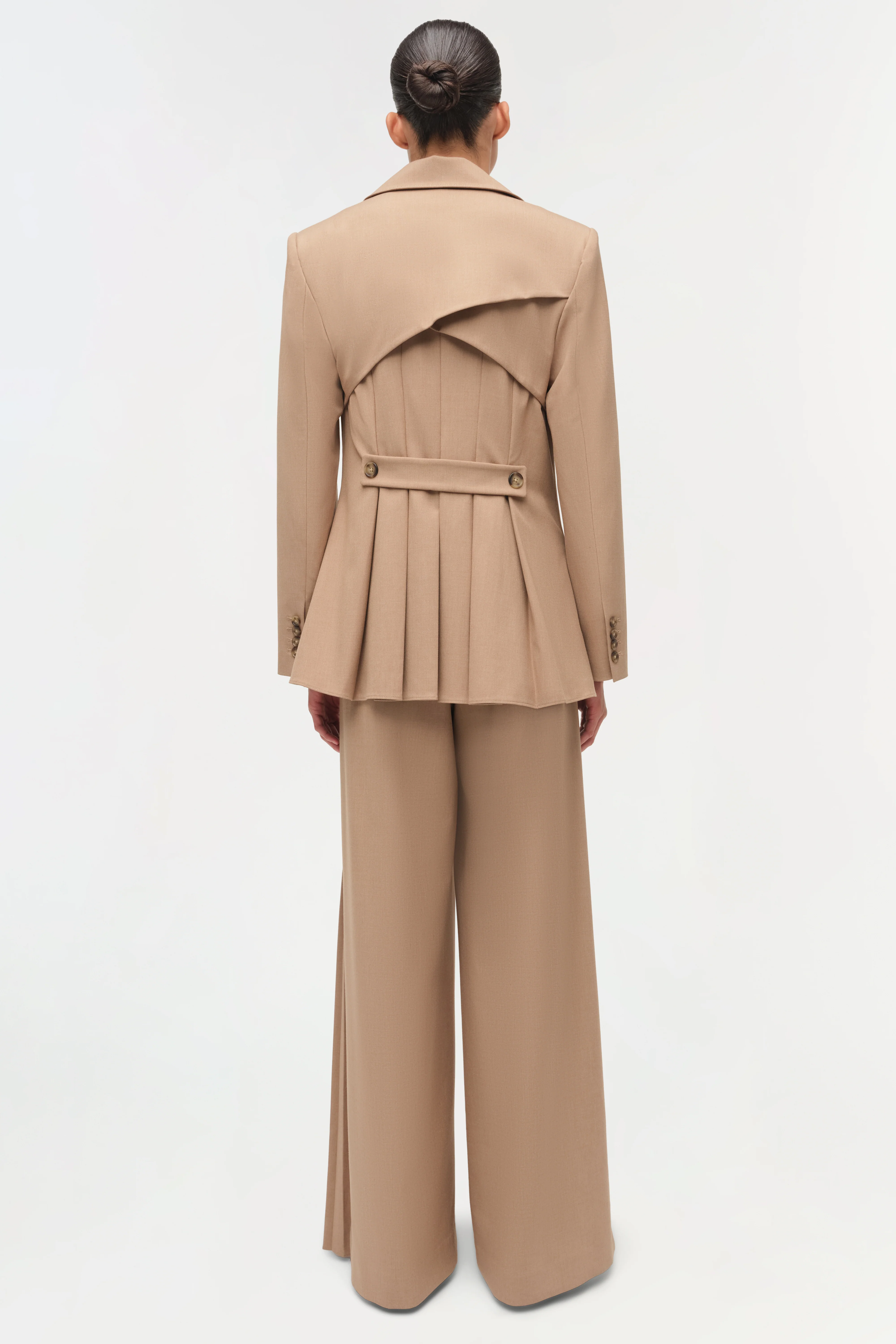 Moren Pleated Back Blazer - Image 5