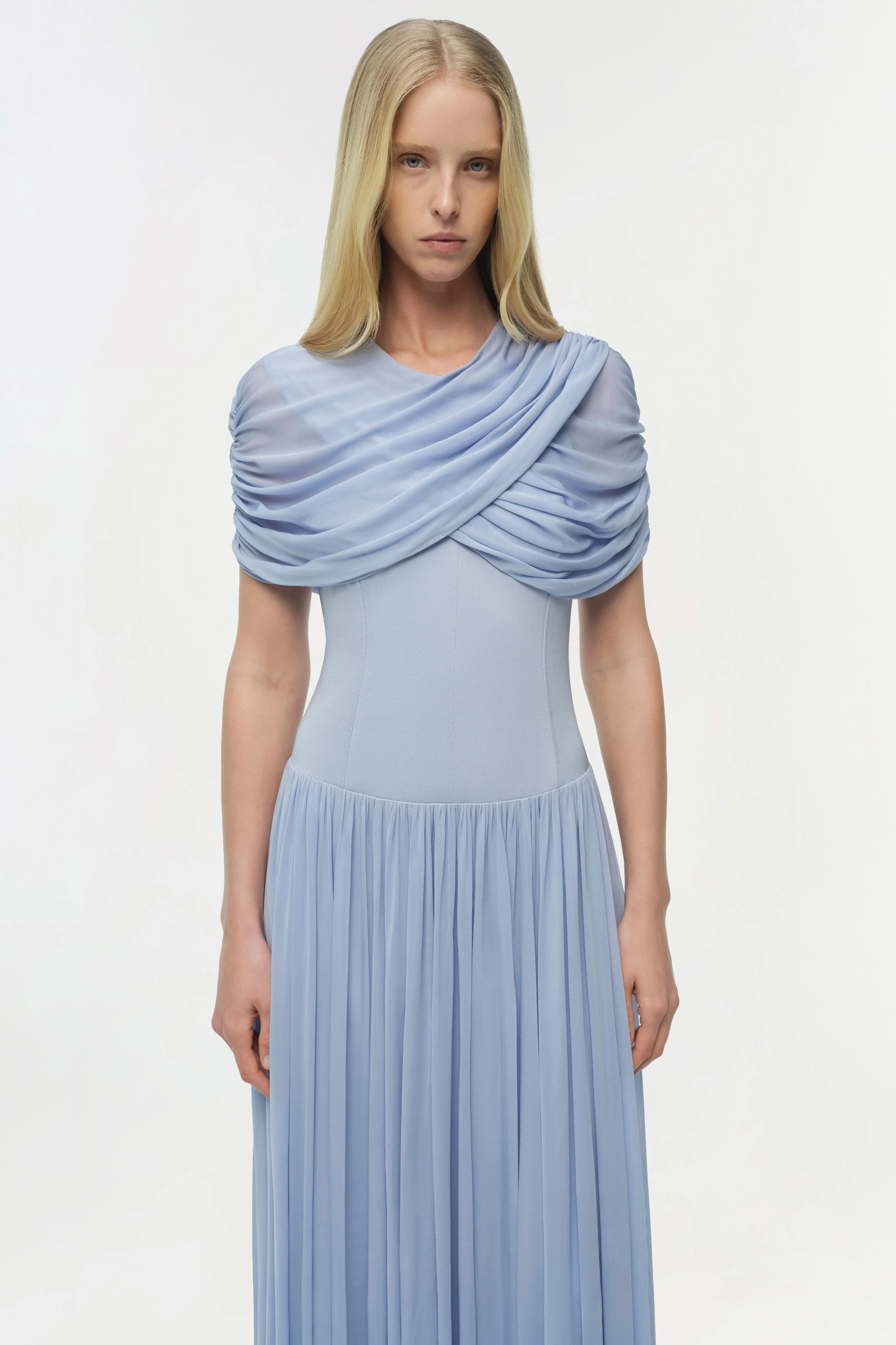 Nancie Cape Maxi Dress - Image 3