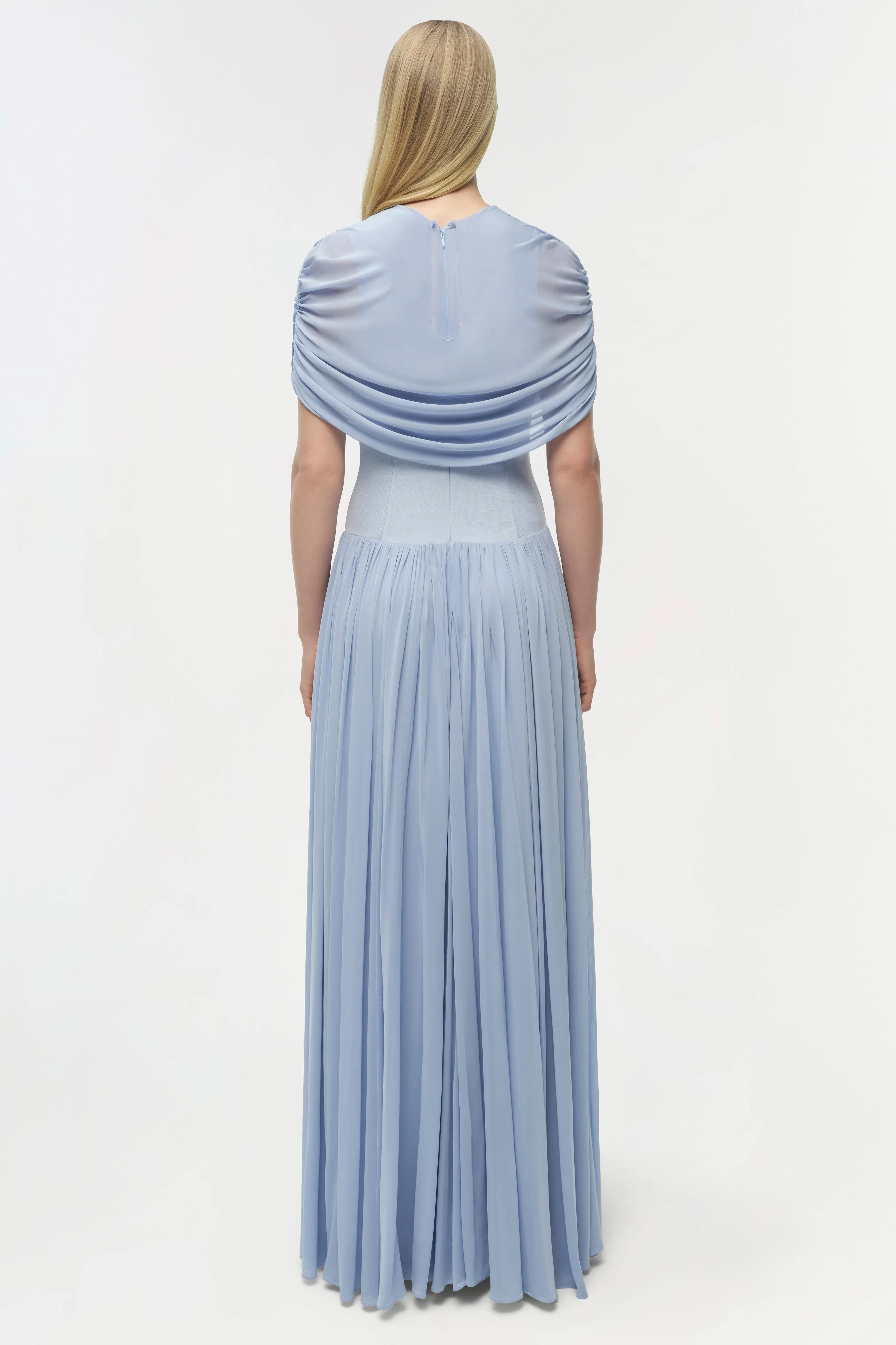 Nancie Cape Maxi Dress - Image 5