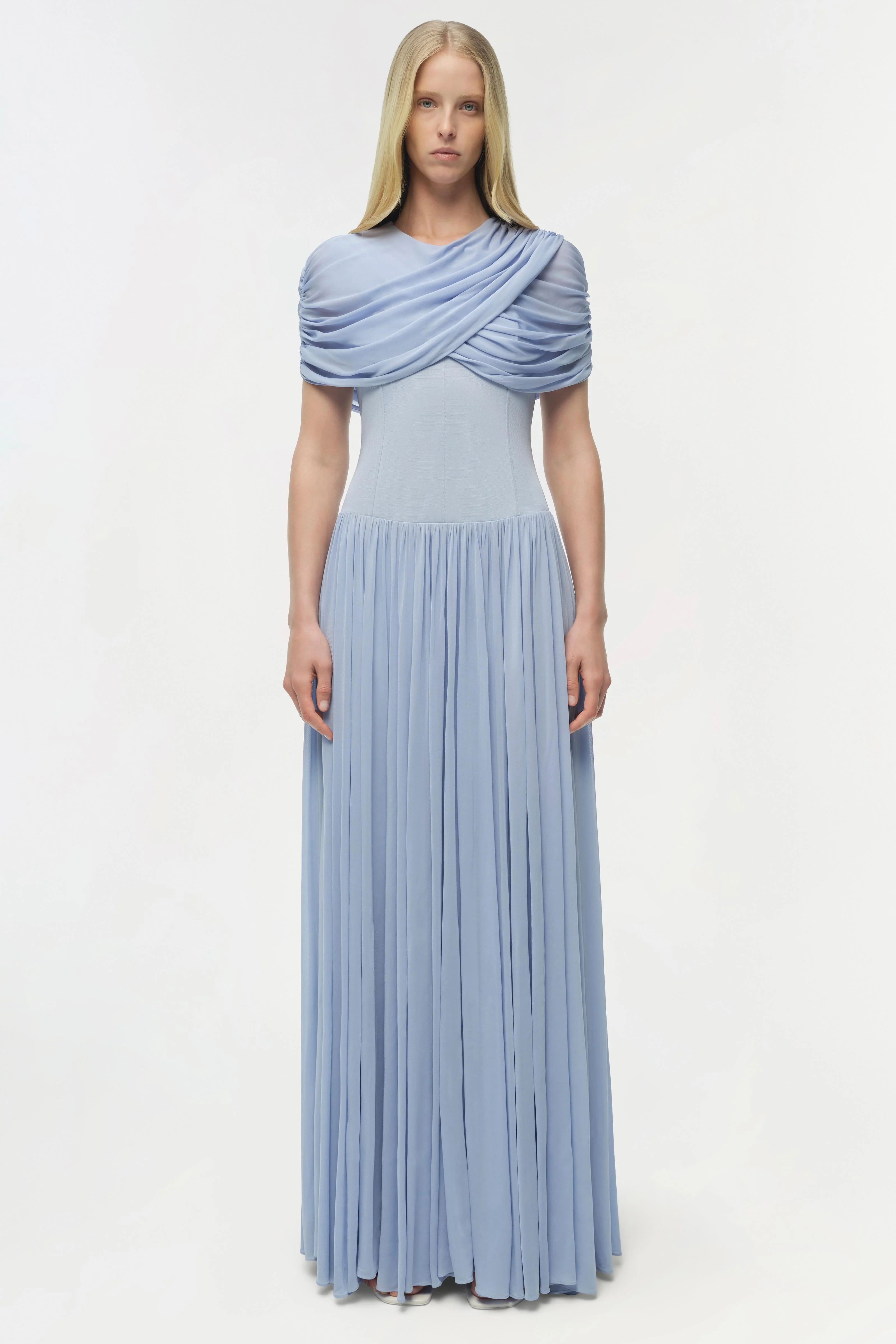 Nancie Cape Maxi Dress - Image 6