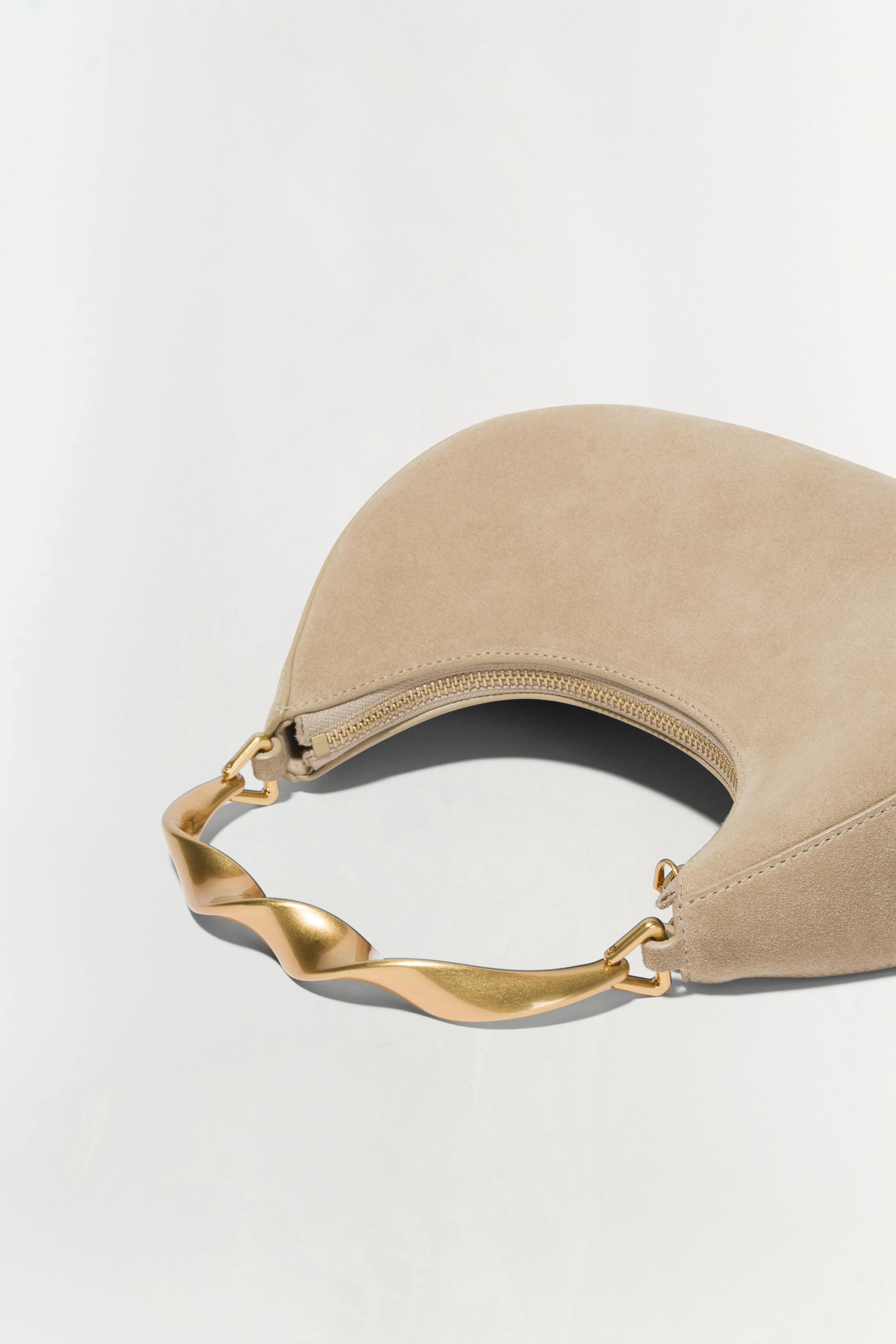 Nixi Suede Crescent Bag - Image 4