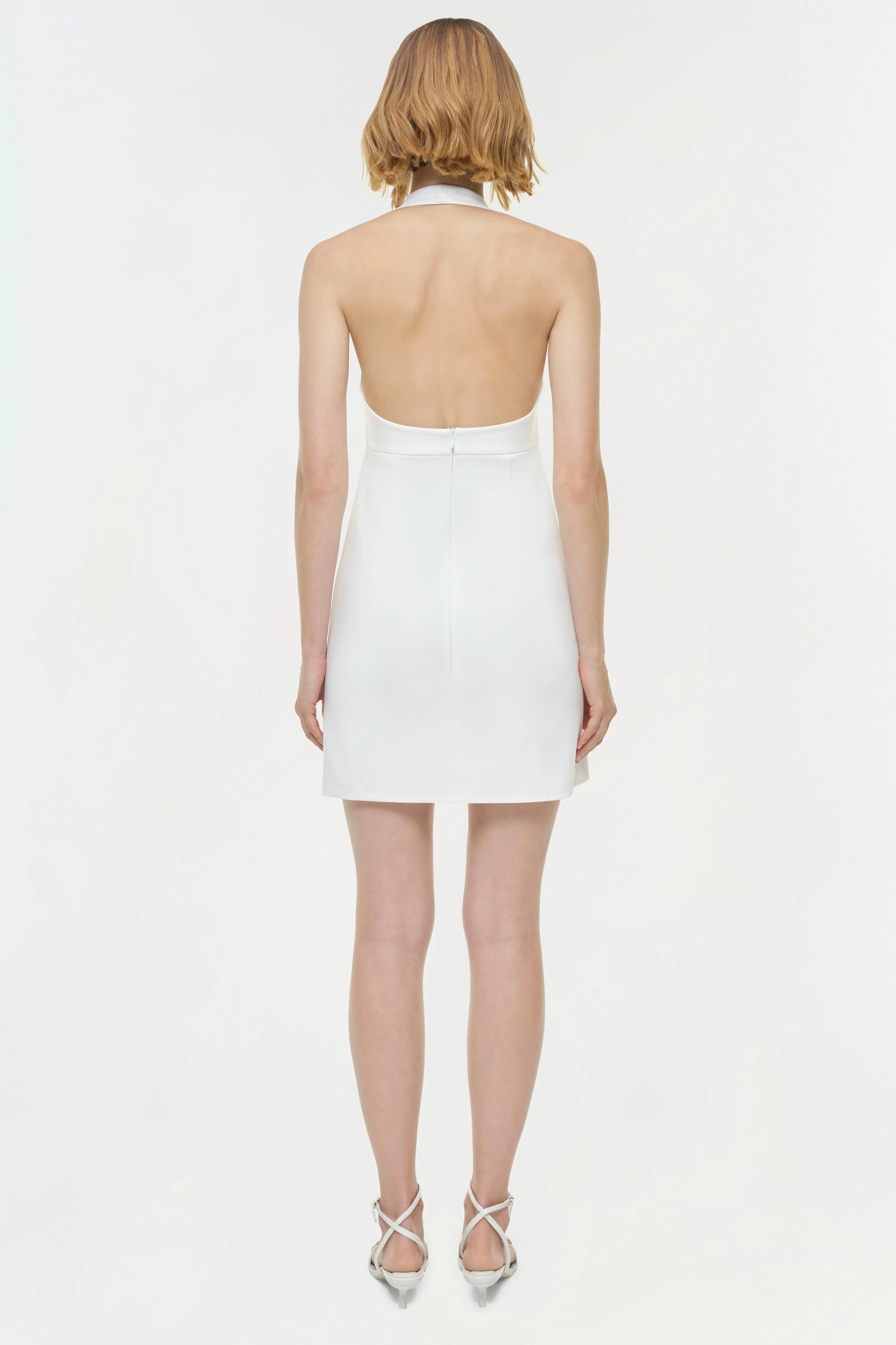 Noemi Sculpted Scuba Mini Dress - Image 5
