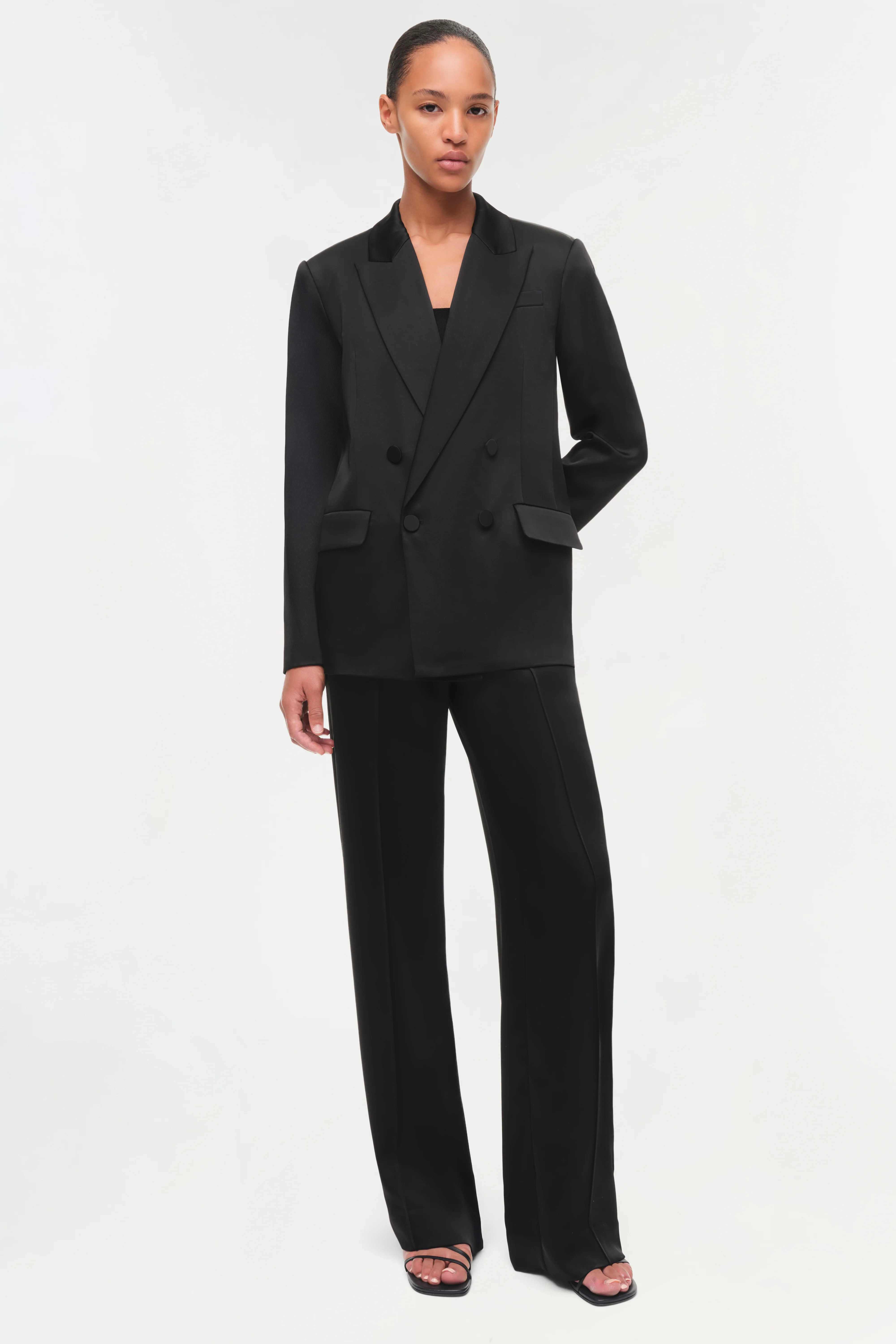 Norah Satin Blazer - Image 8