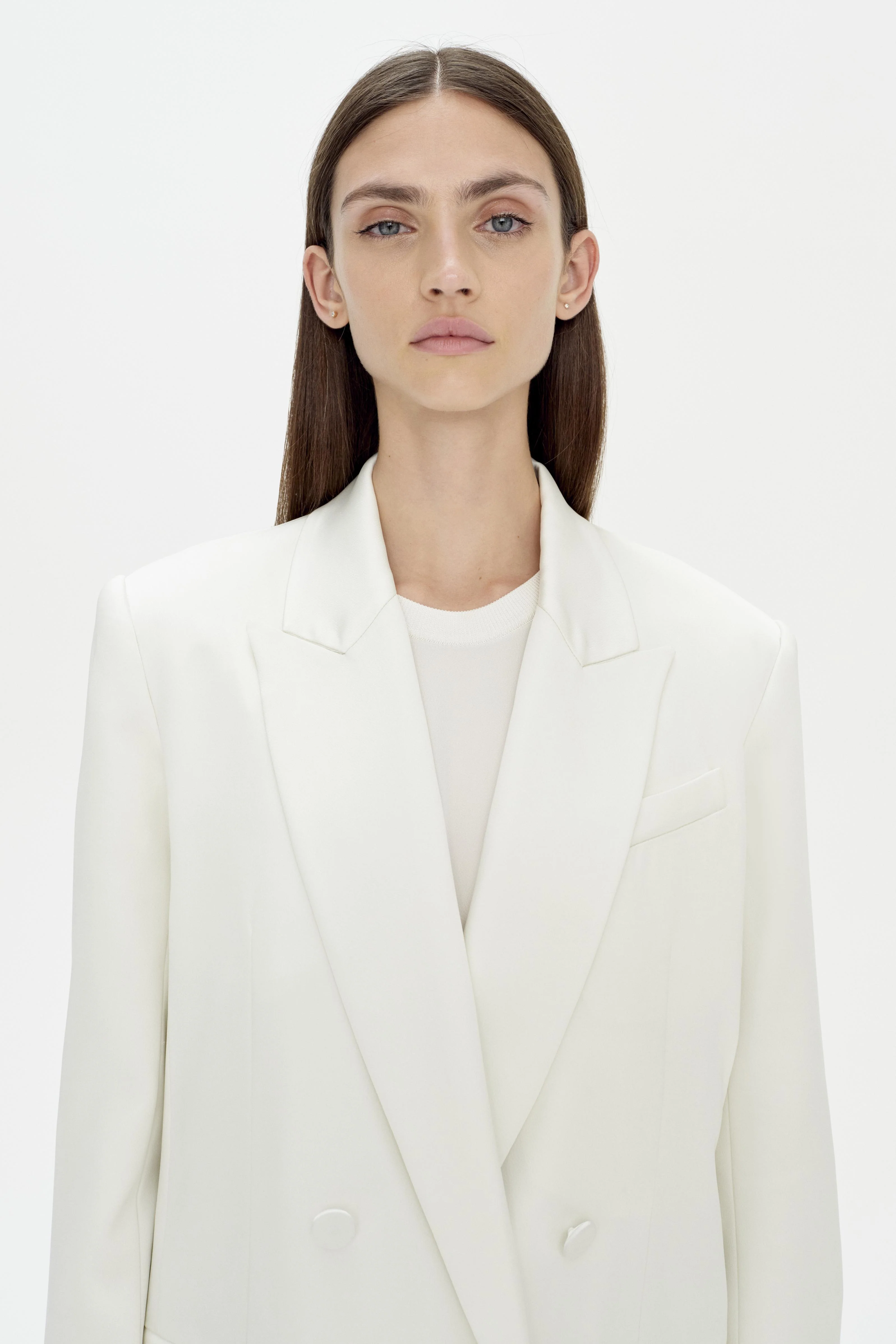 Norah Satin Blazer - Image 3