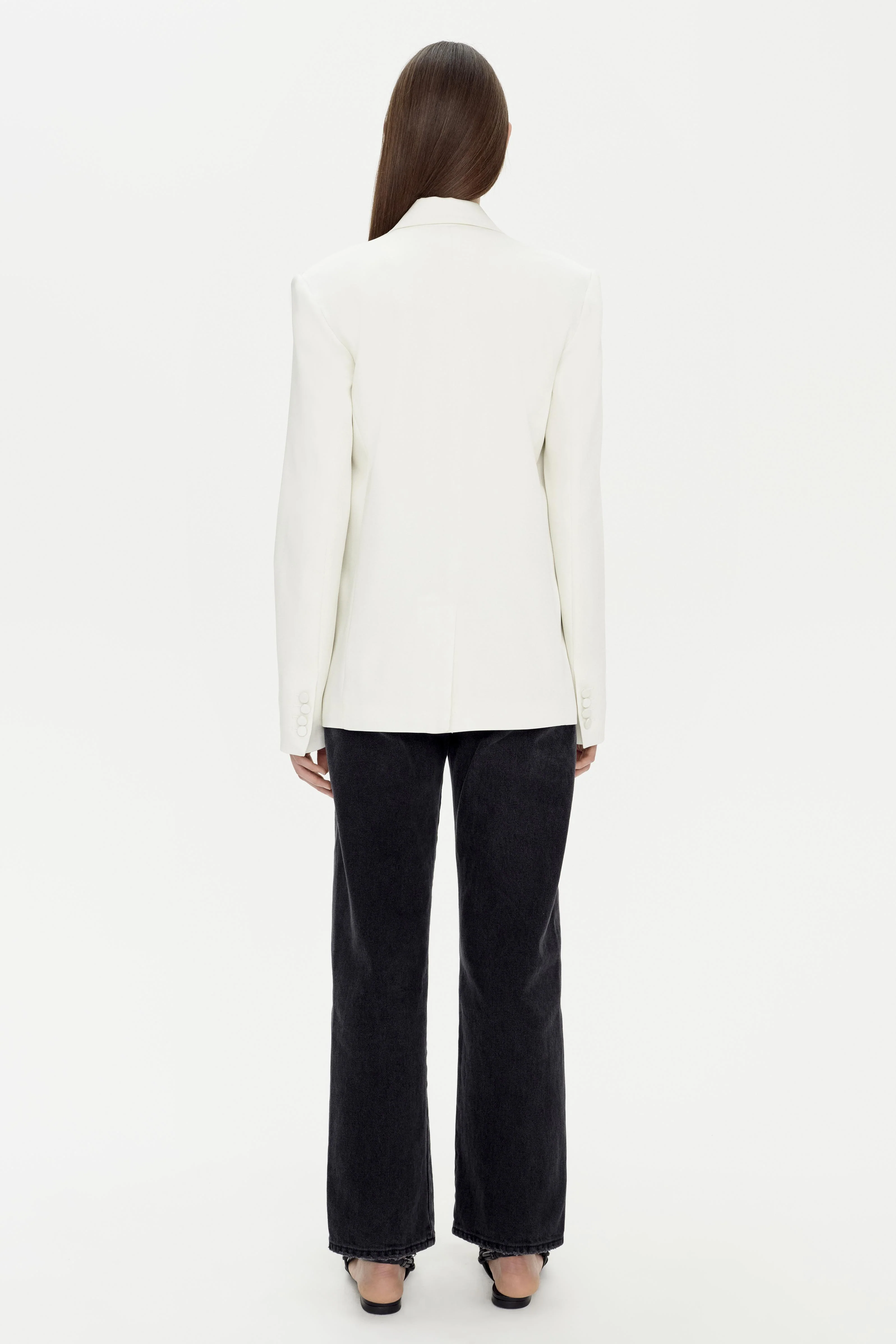 Norah Satin Blazer - Image 5