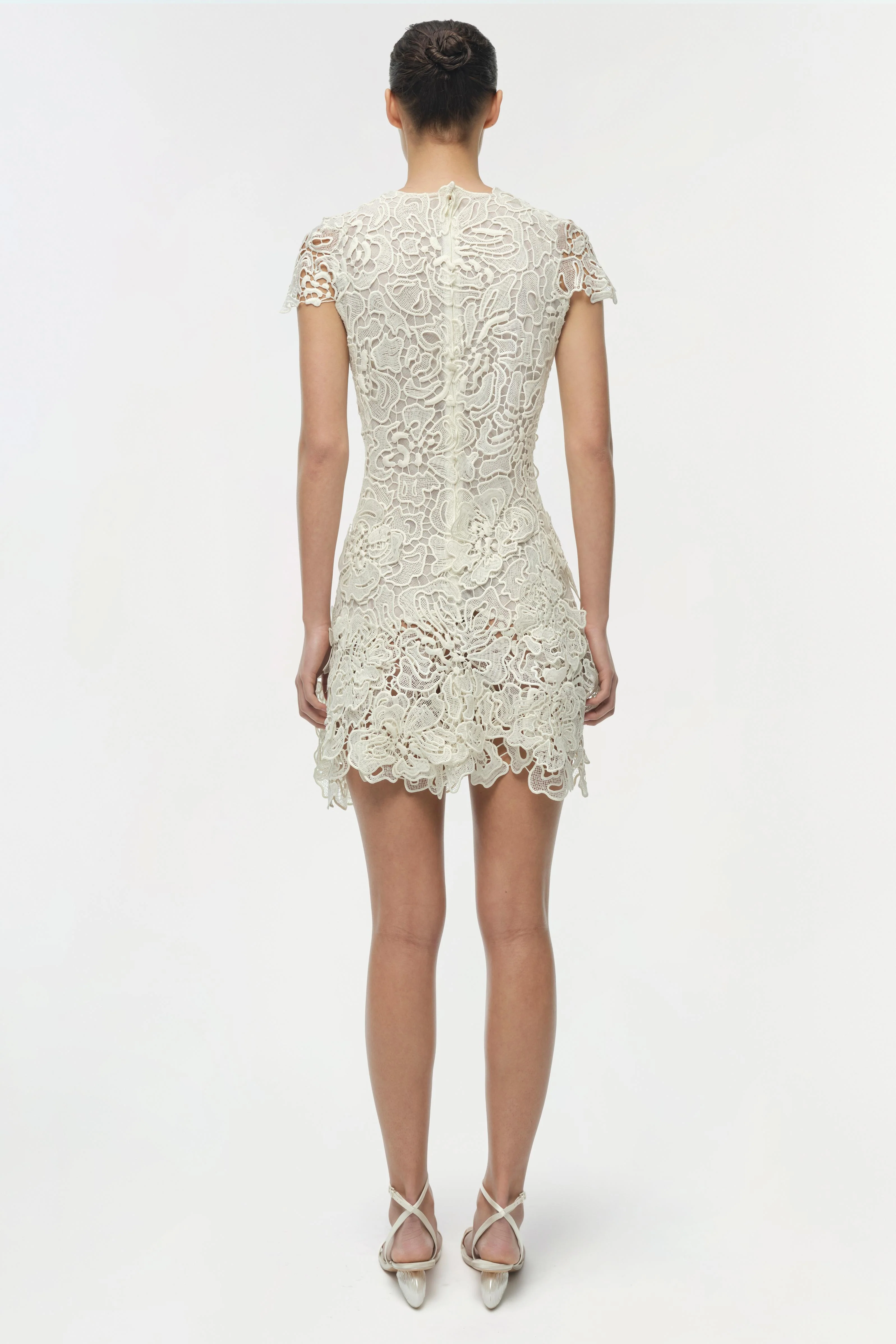 Novelle Lace Mini Dress - Image 6