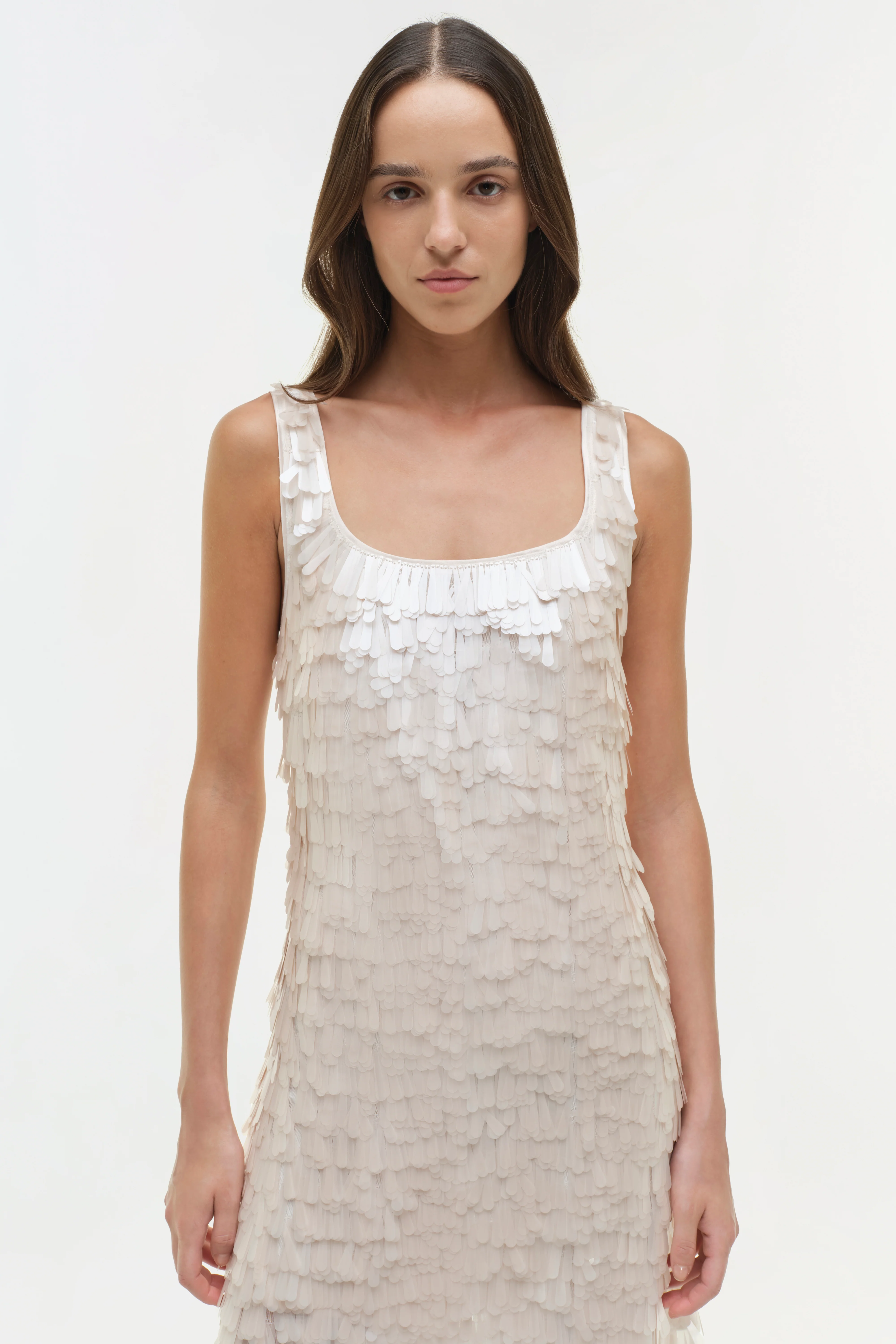 Onyx Sequin Mini Dress - Image 3
