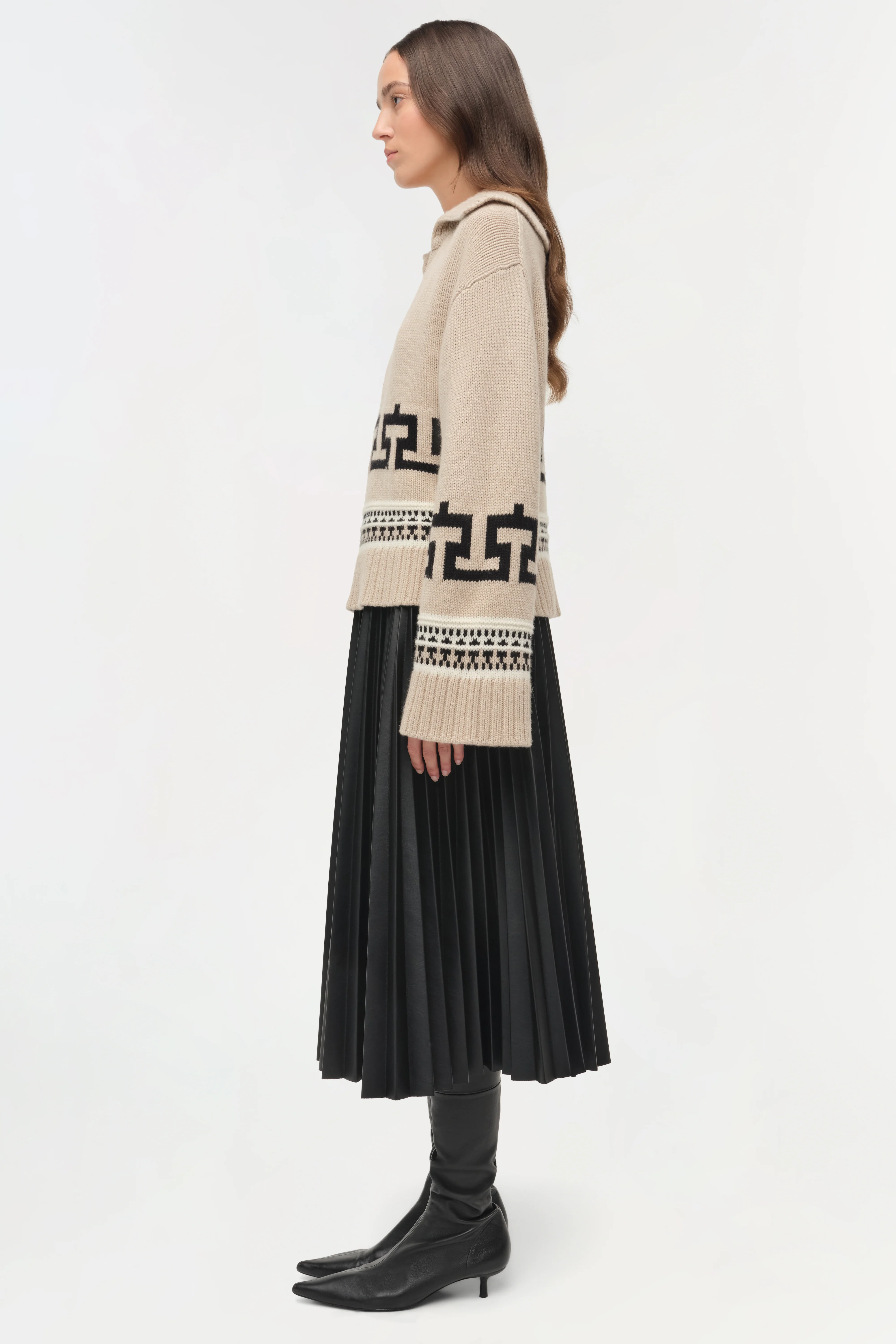 O'Reilly Western V-Neck Sweater - Image 4