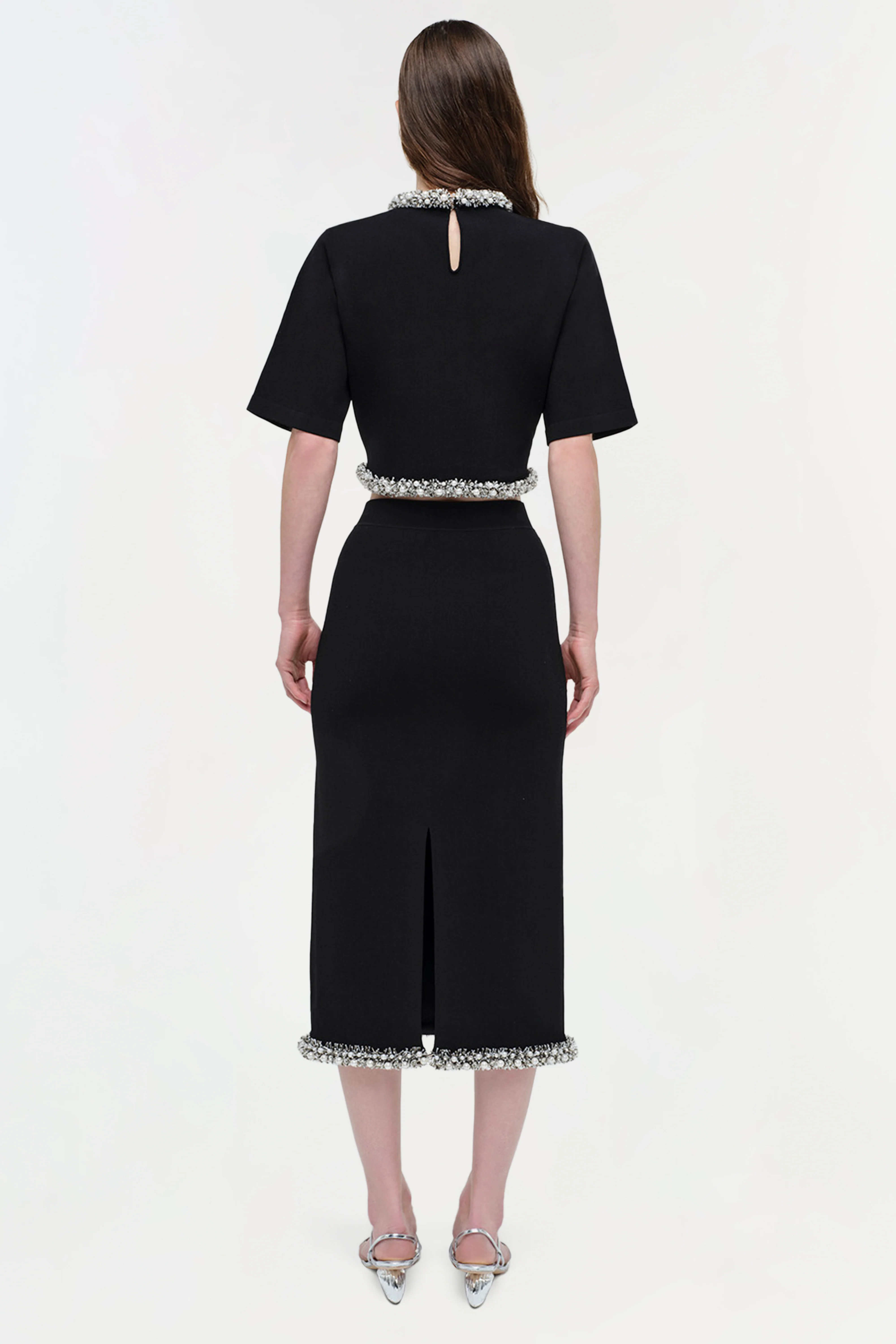 Ozelle Embellished Knit Top - Image 4