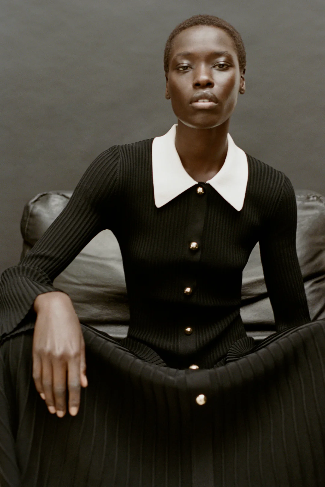 Philippa Knit Mini Dress - Image 2