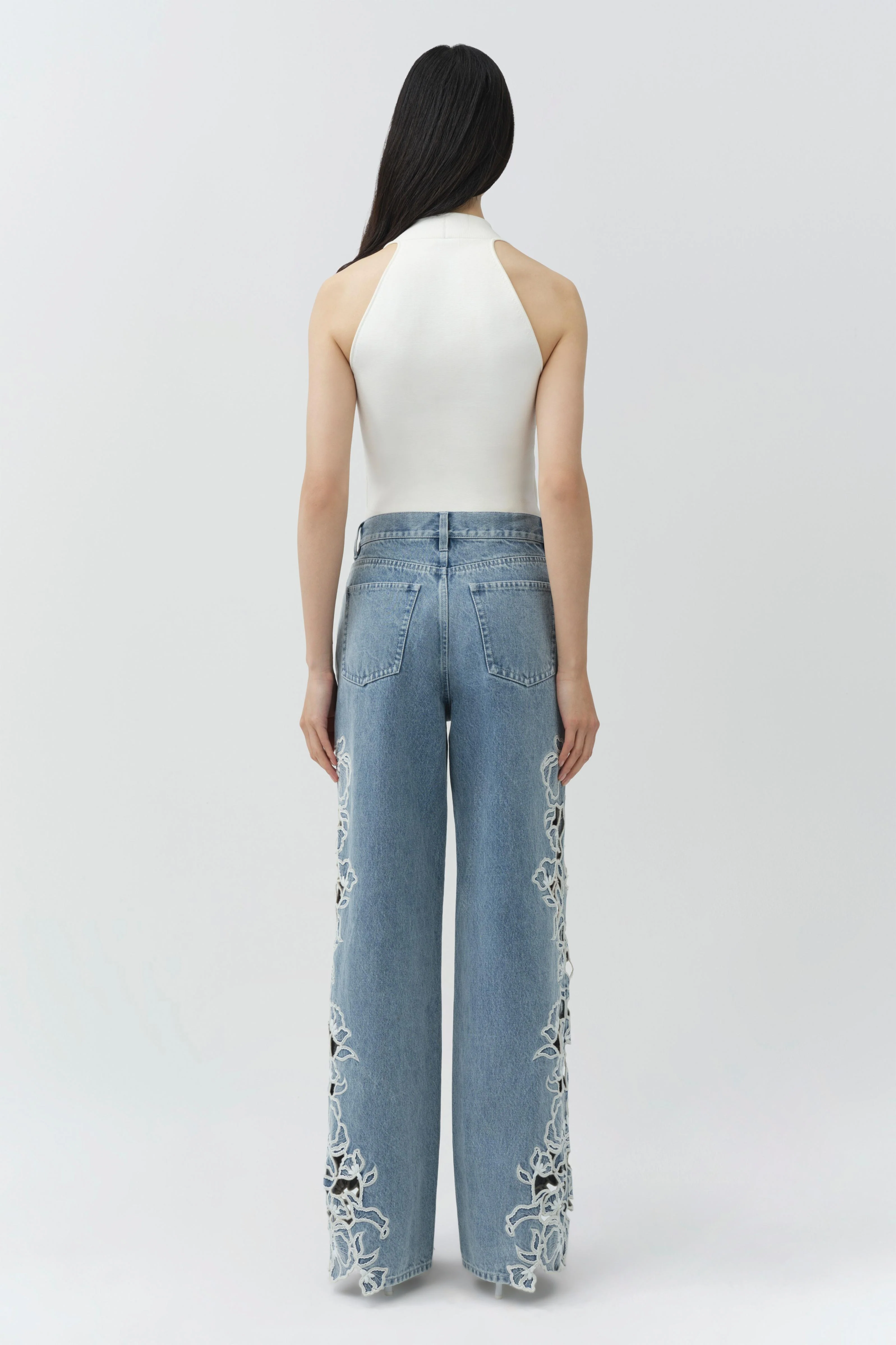 Porter Embroidered Jean - Image 4