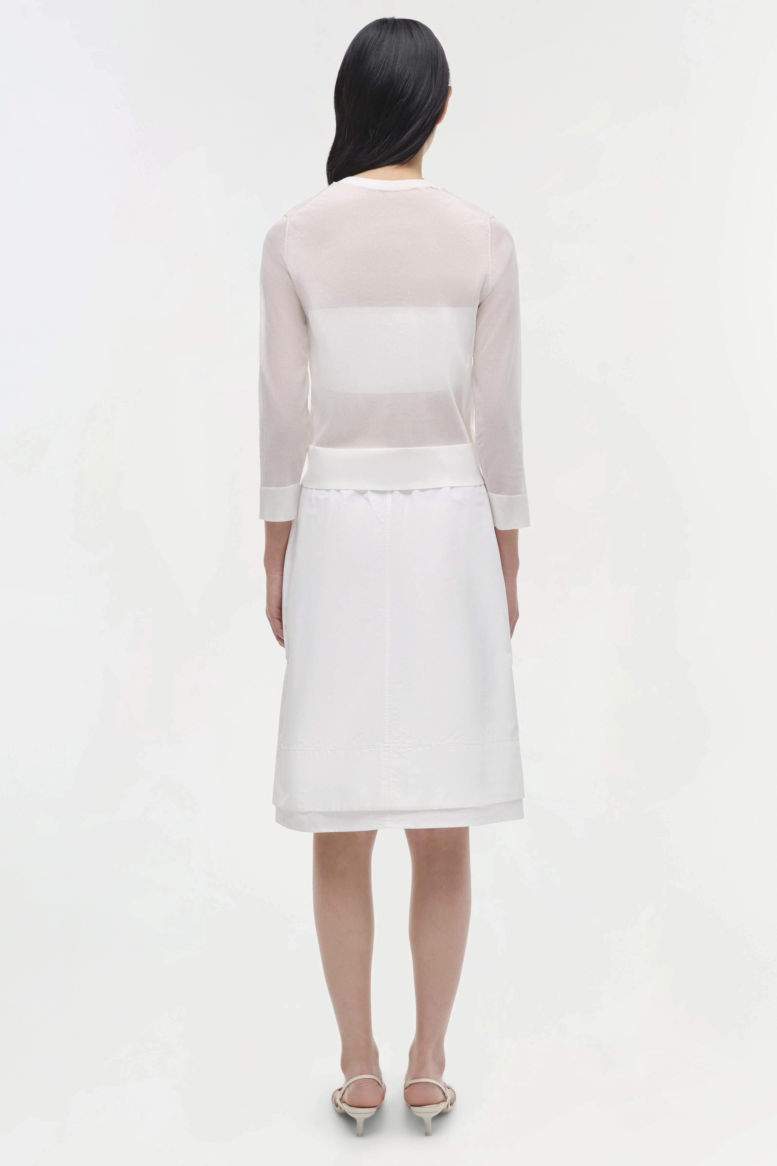 Rachel Sheer Knit Cardigan - Image 5