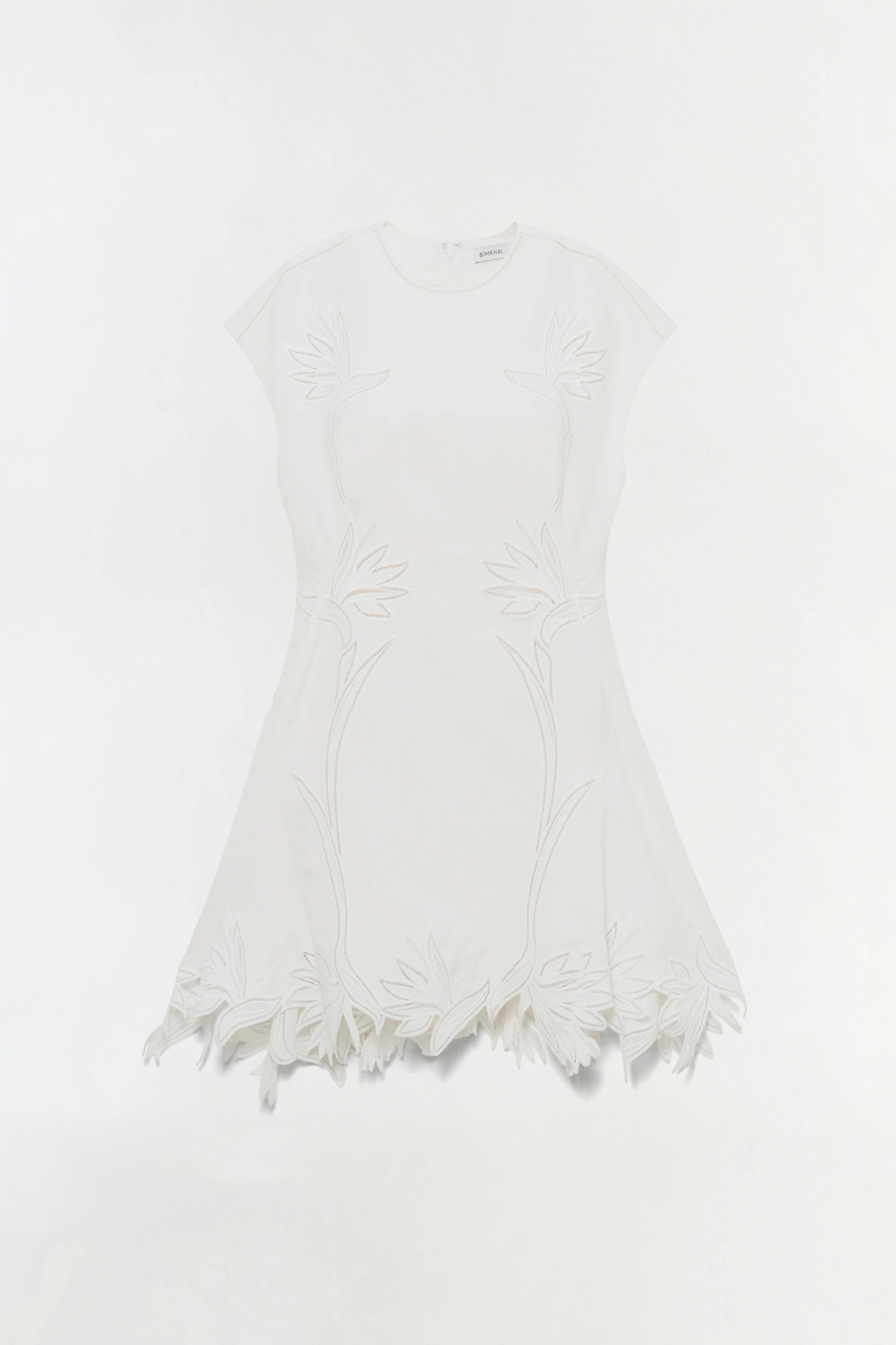 Raquel Embroidered Mini Dress
