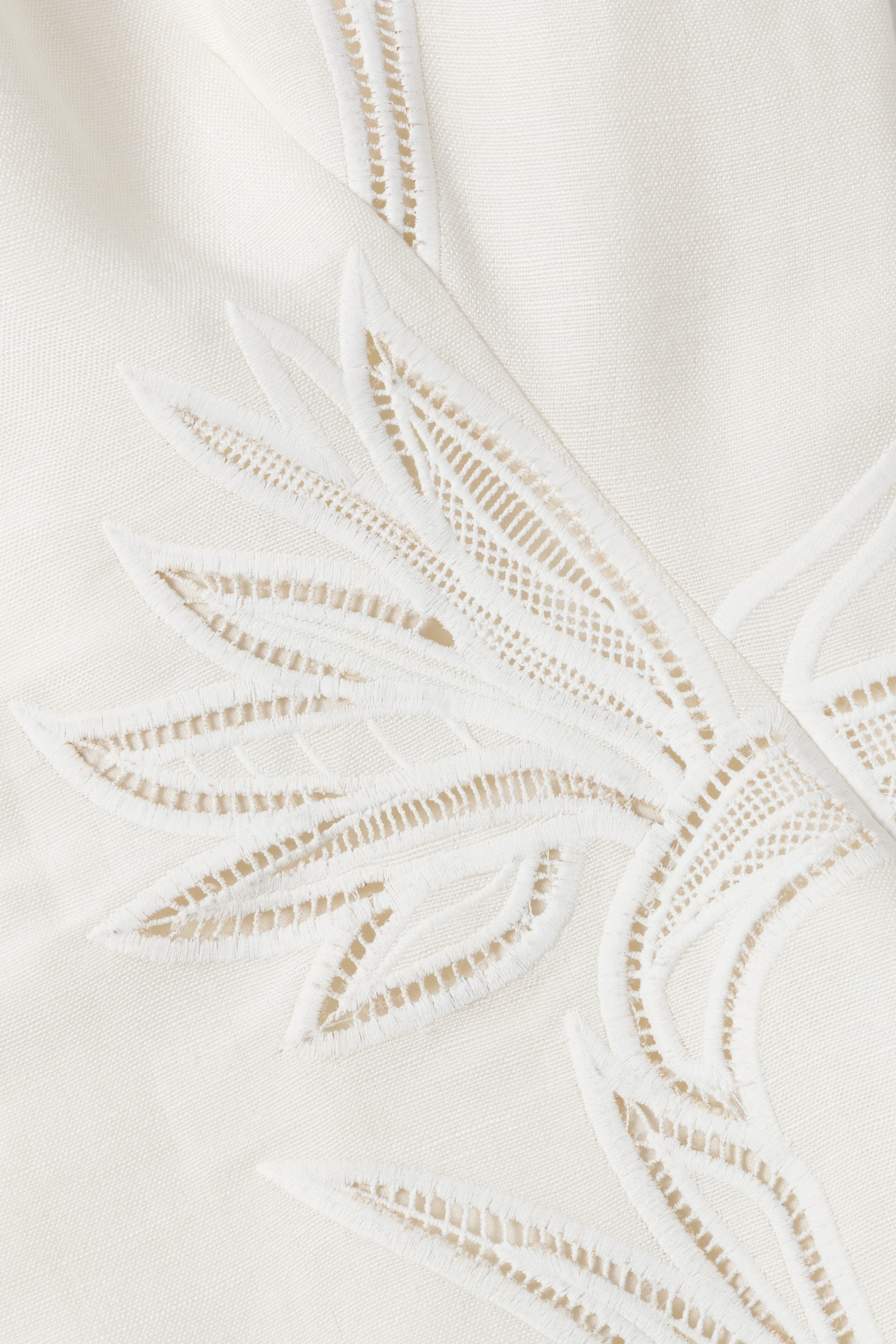 Raquel Embroidered Mini Dress - Image 7