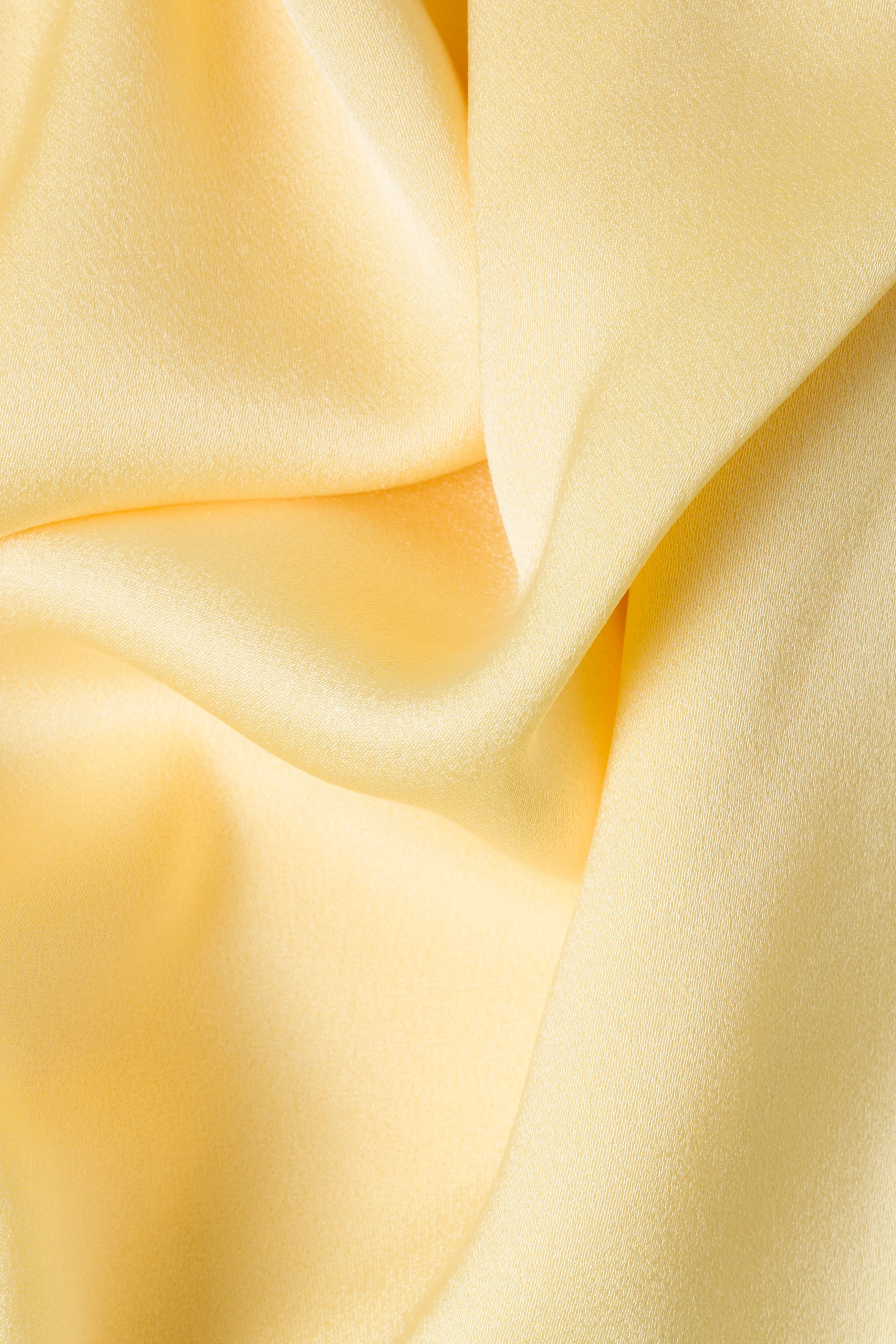 Reannon Draped Satin Gown - Image 7