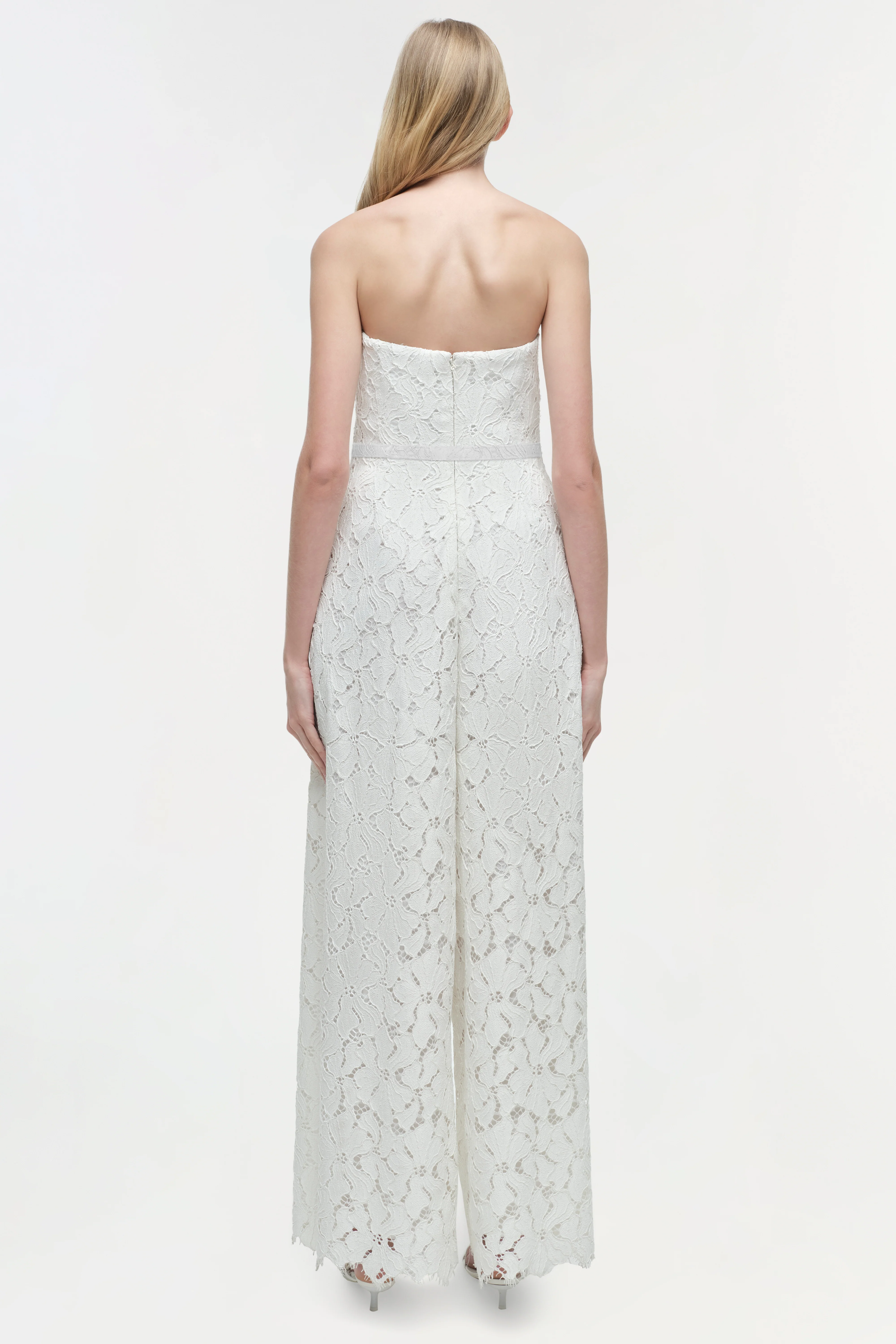 Rebecca Lace Strapless Jumpsuit - Image 5
