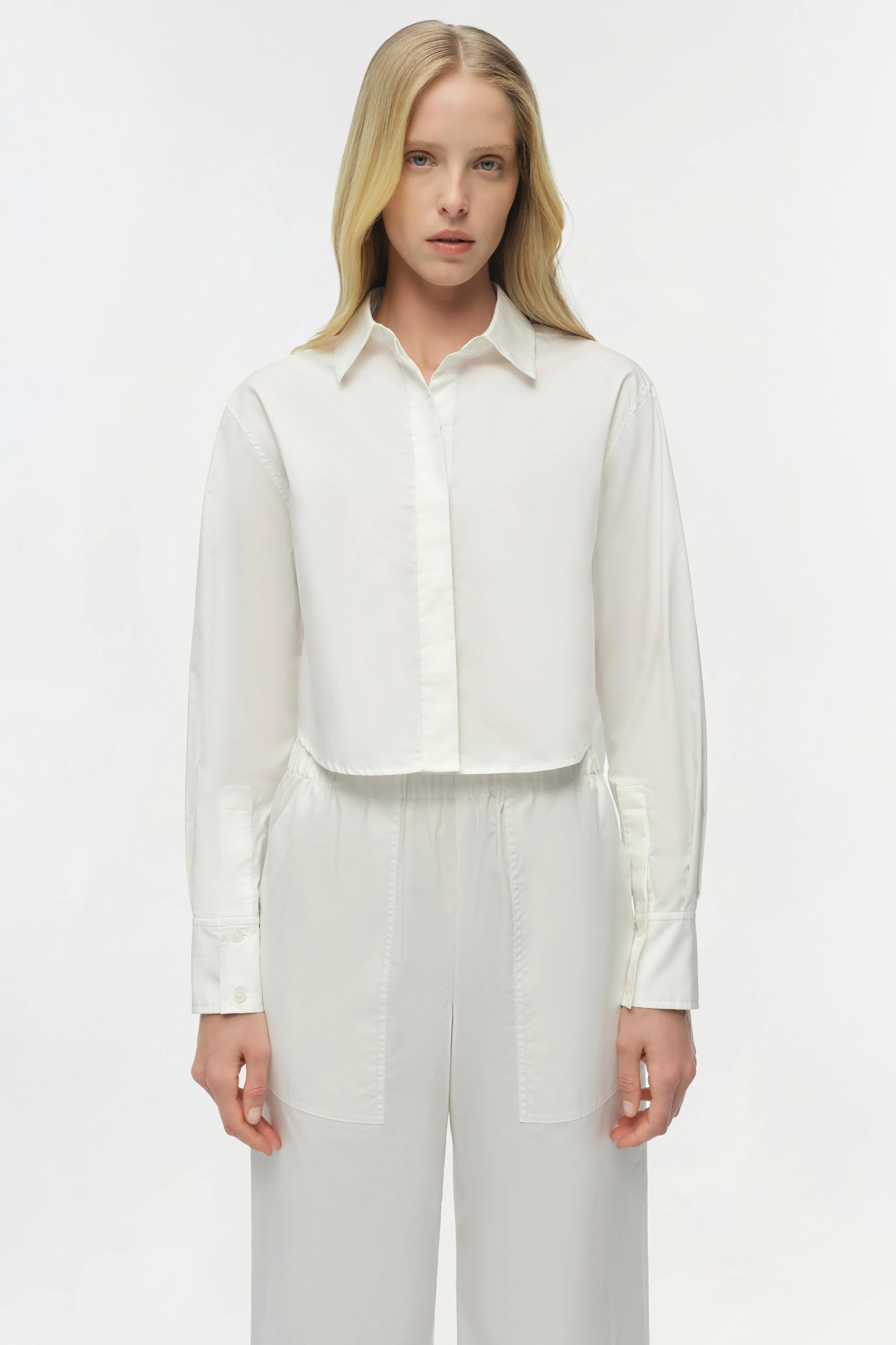 Renata Cropped Shirt - Image 3