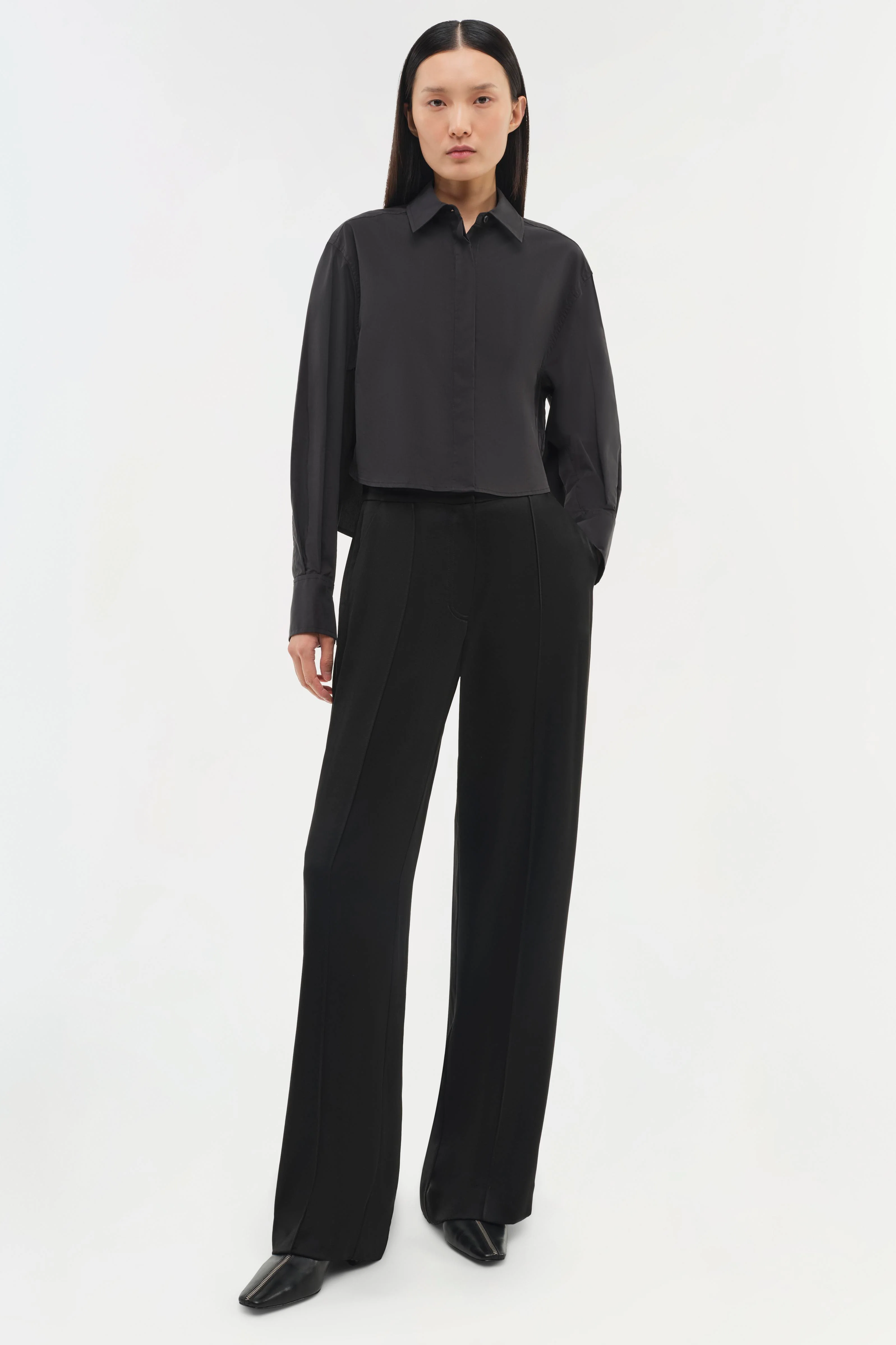 Renata Cropped Shirt - Image 3