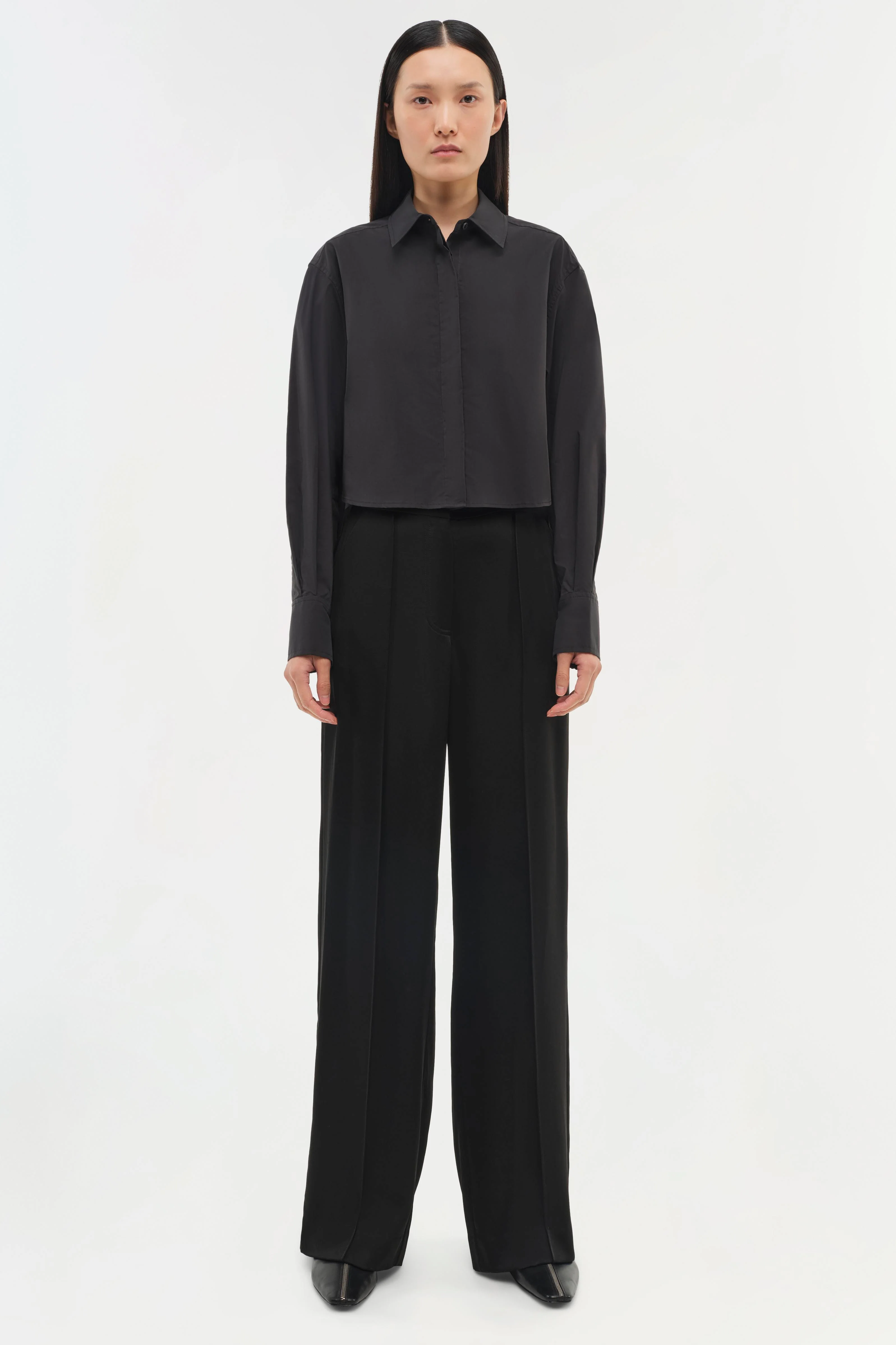 Renata Cropped Shirt - Image 6